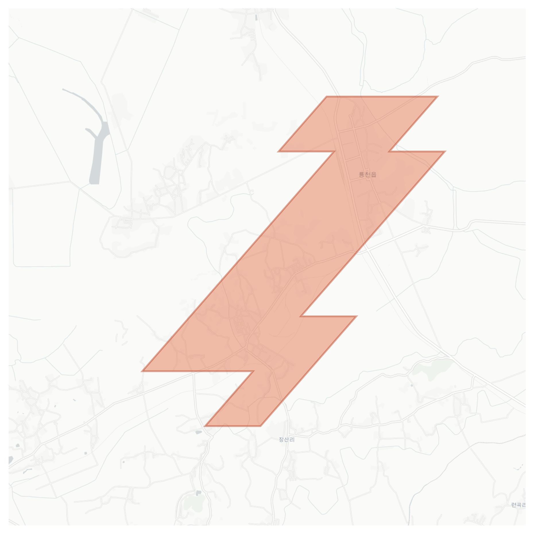 Ryongchon geographic map