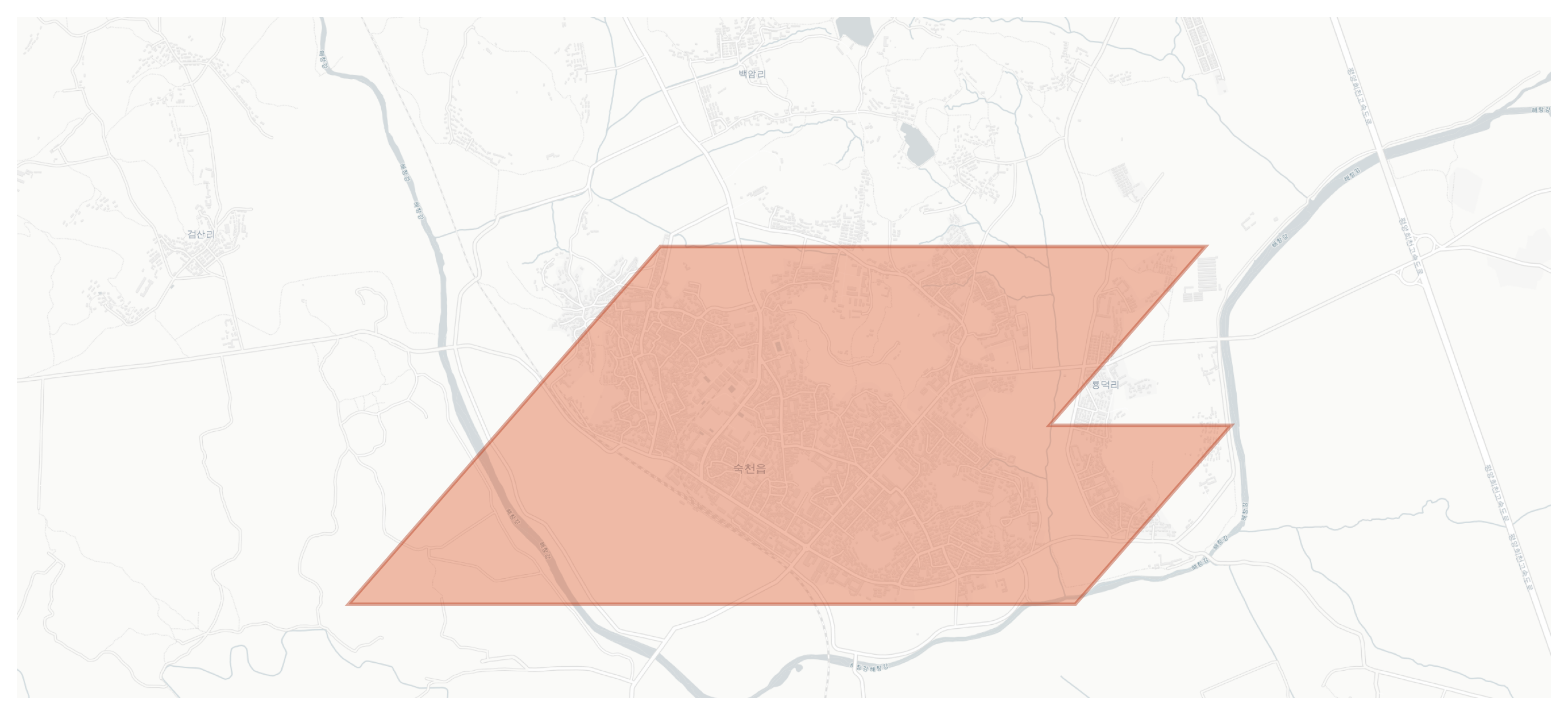 Sukchon geographic map