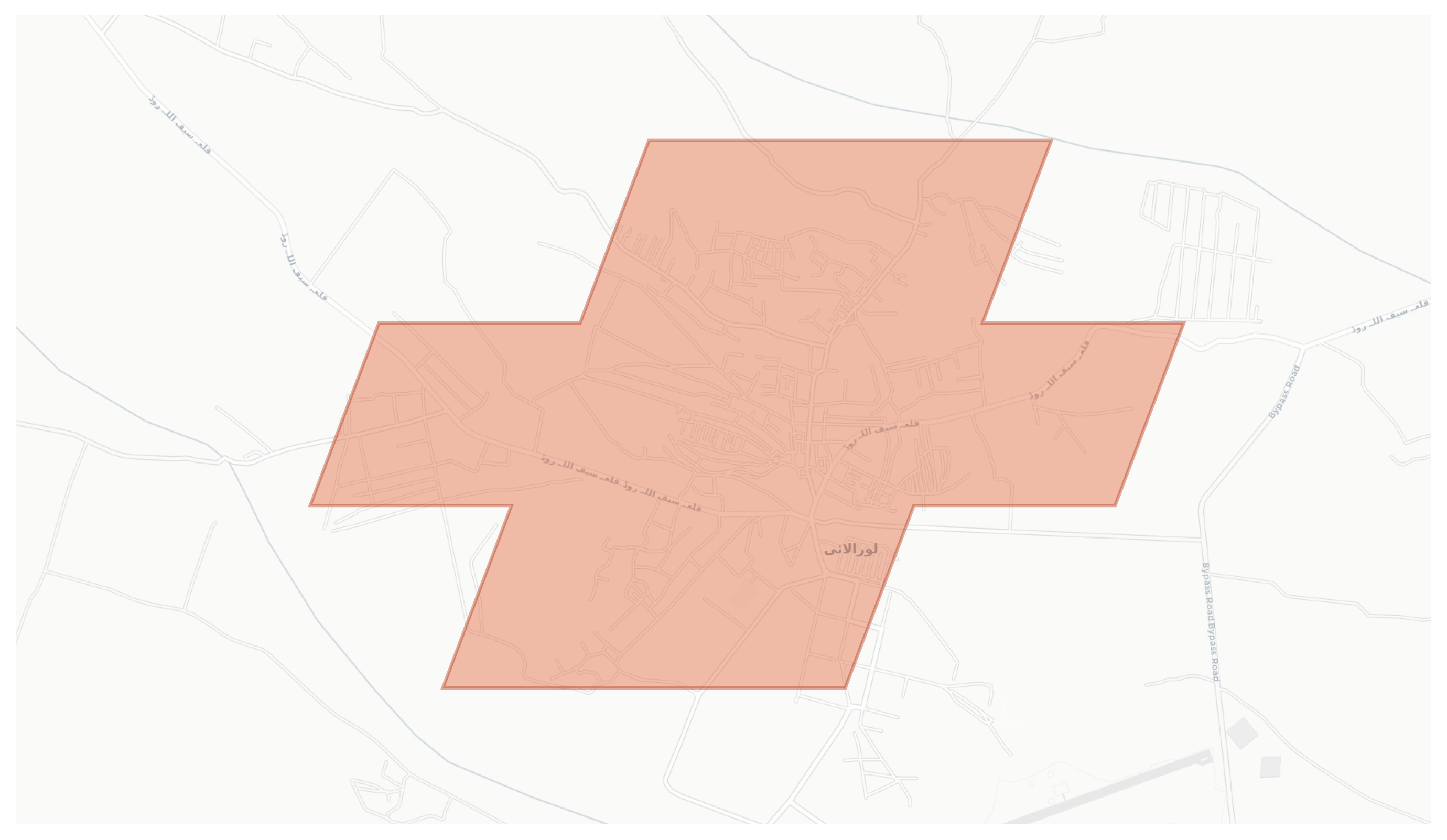 Loralai geographic map
