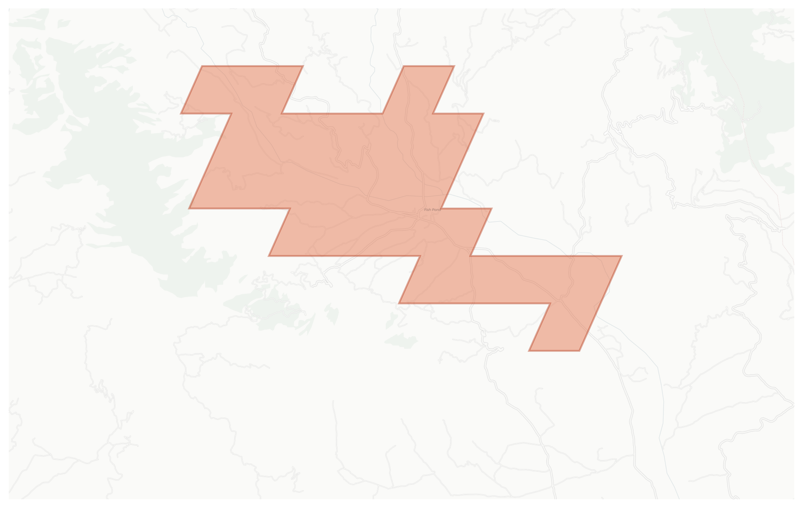 Pashat geographic map
