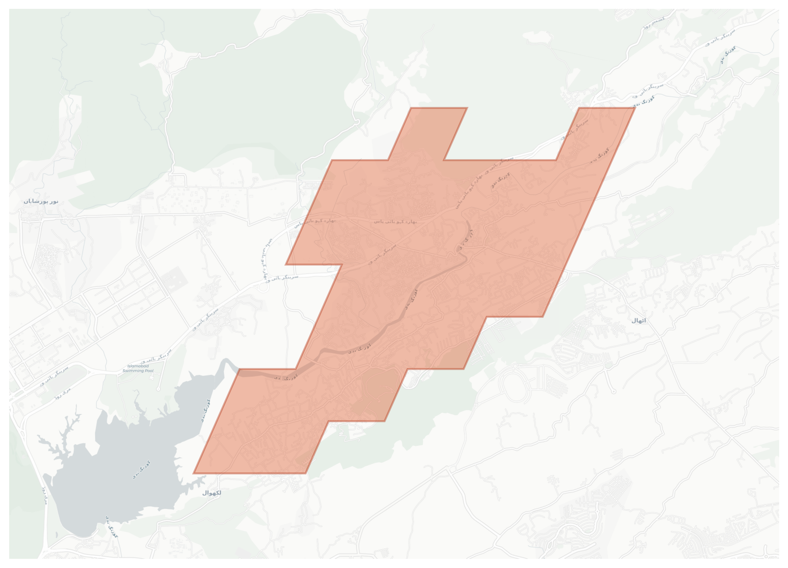 Bani Gala geographic map