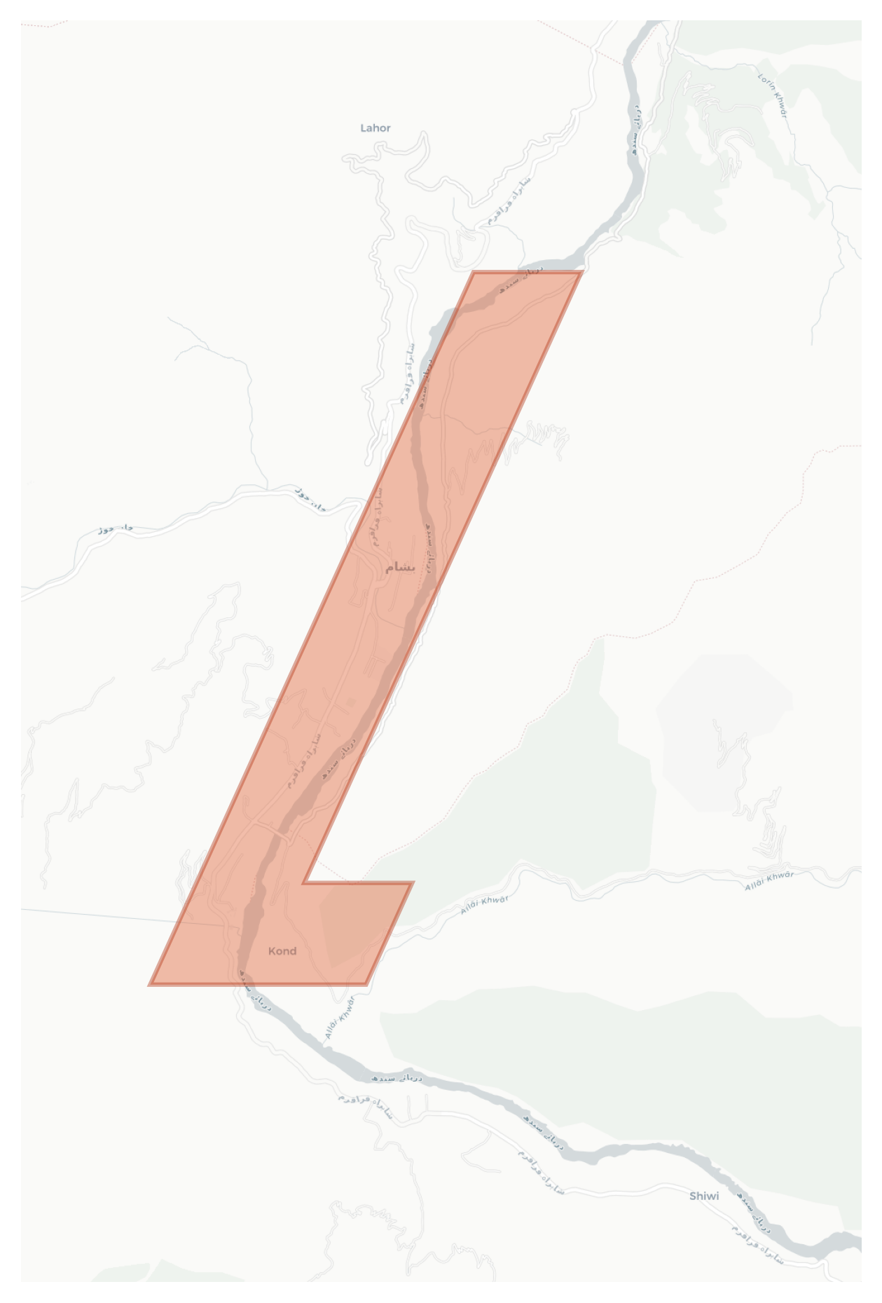 Bisham geographic map