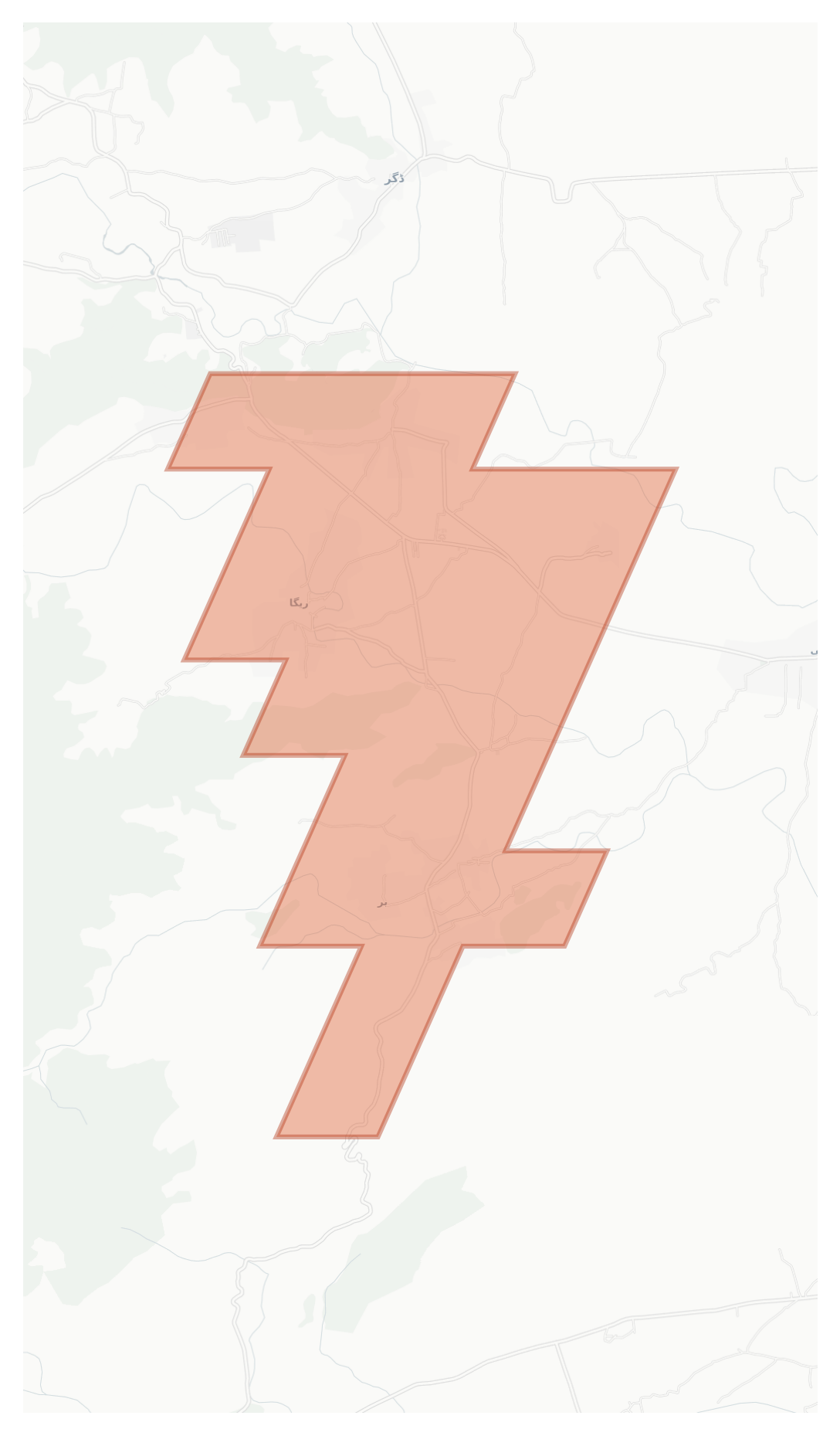Dherai geographic map