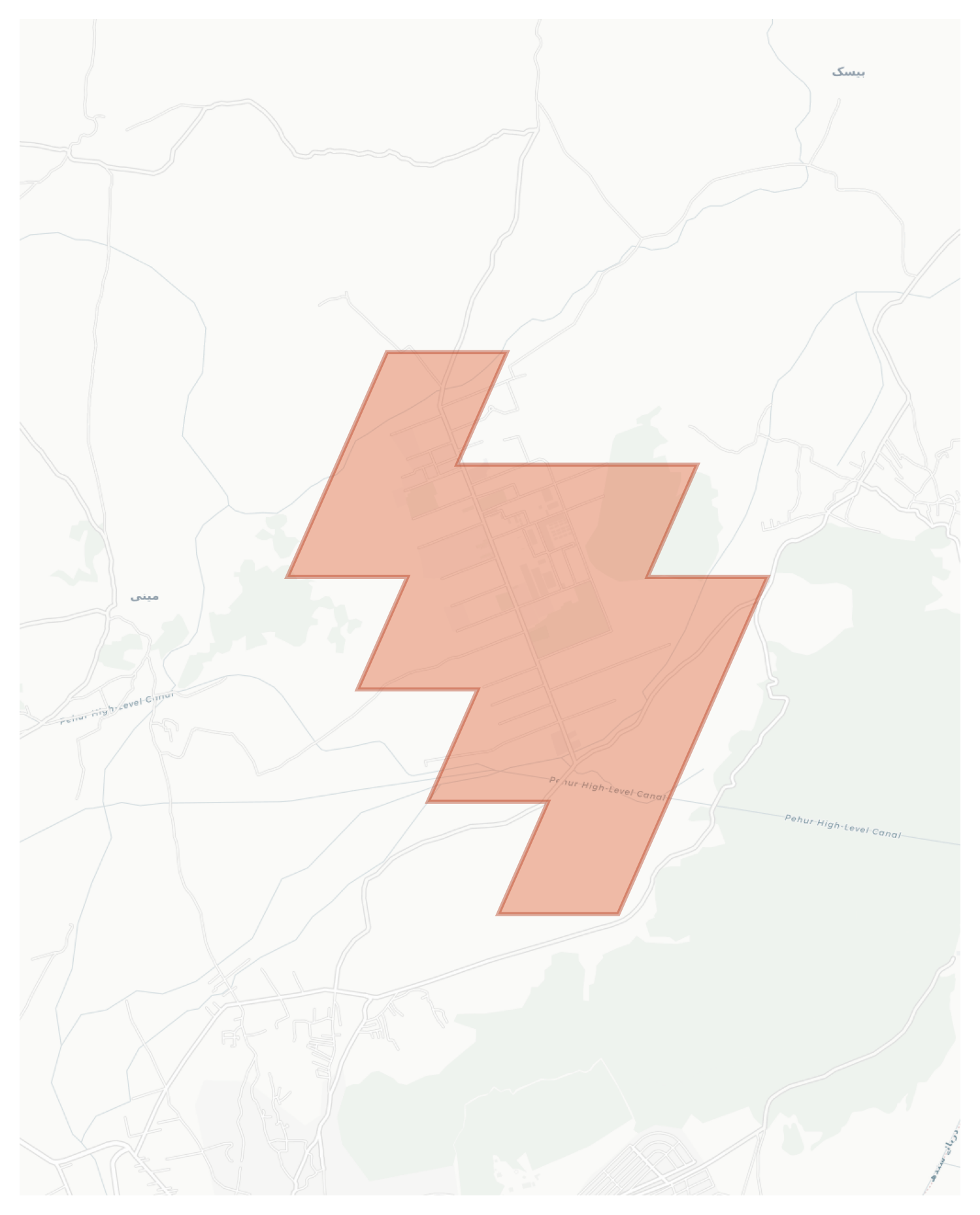 Gadoon geographic map