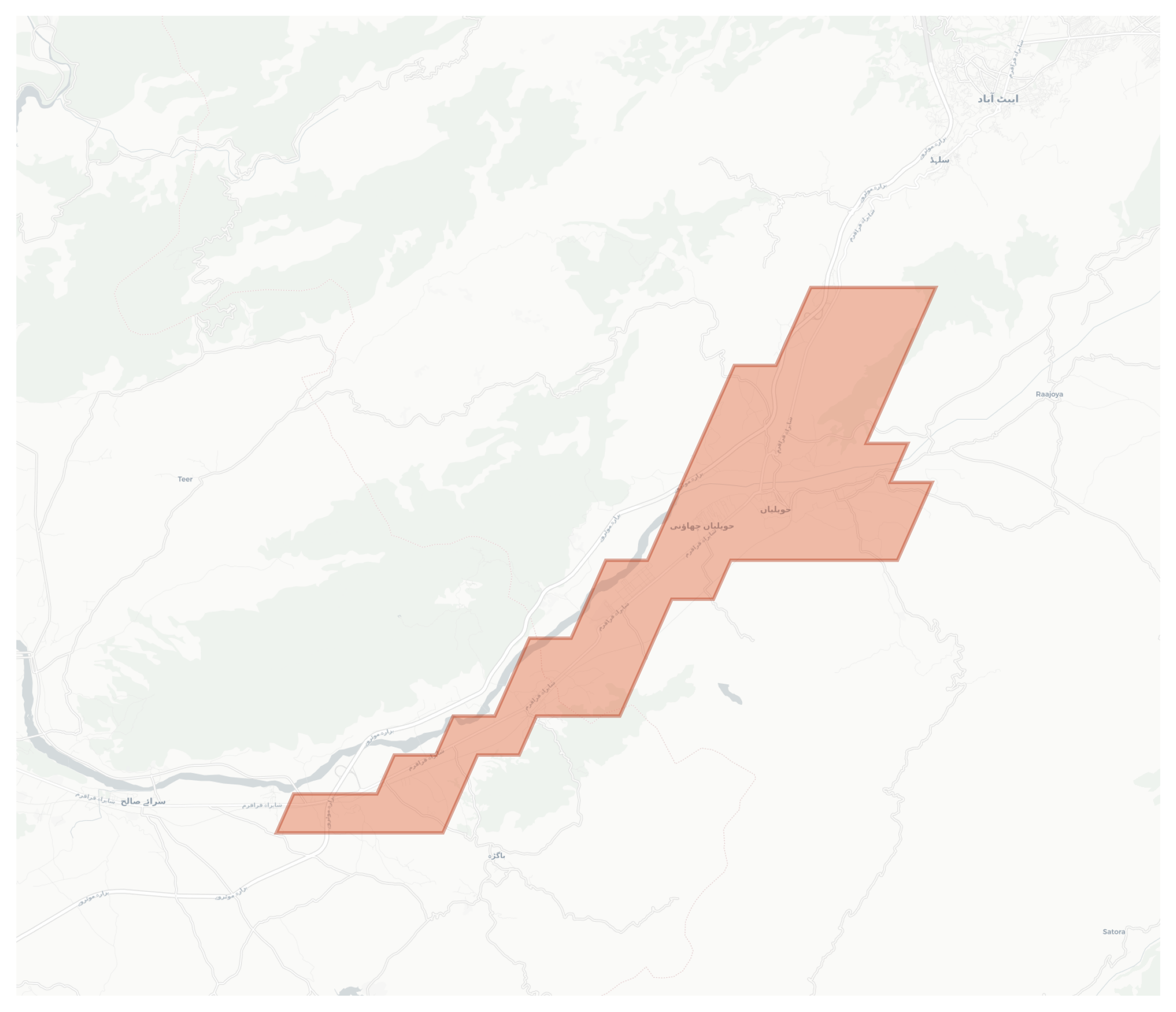 Havelian Cantonment geographic map