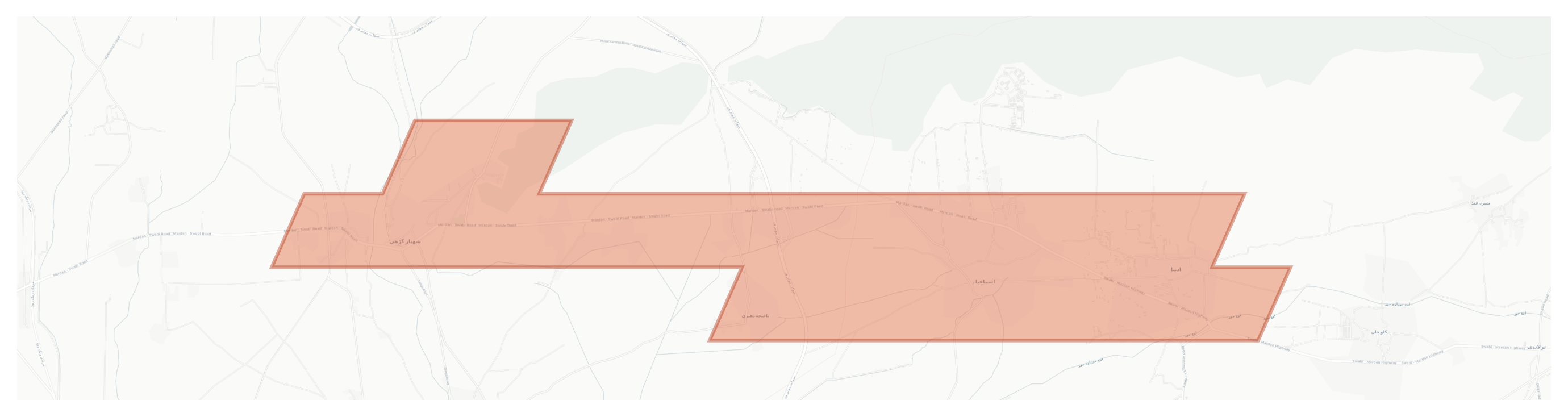 Ismaila geographic map