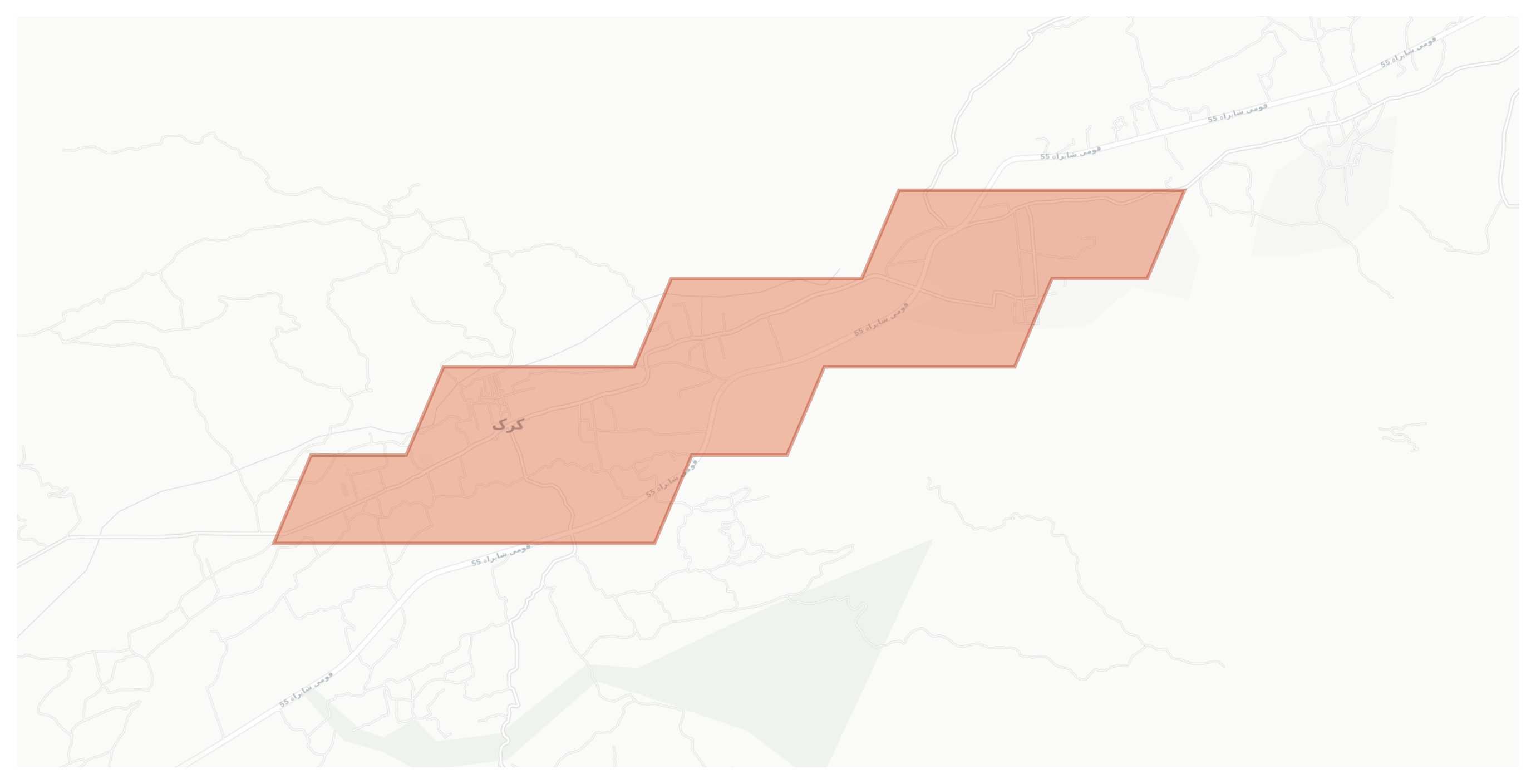 Karak geographic map