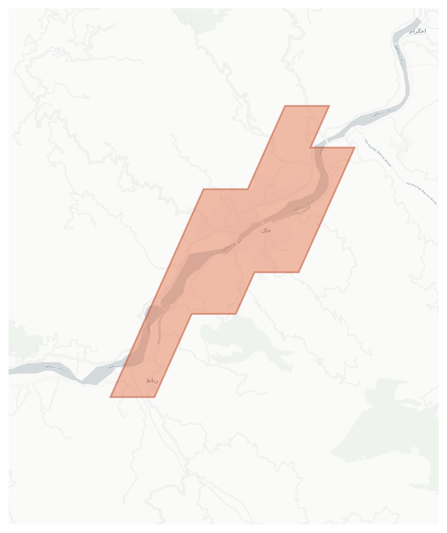Khall geographic map