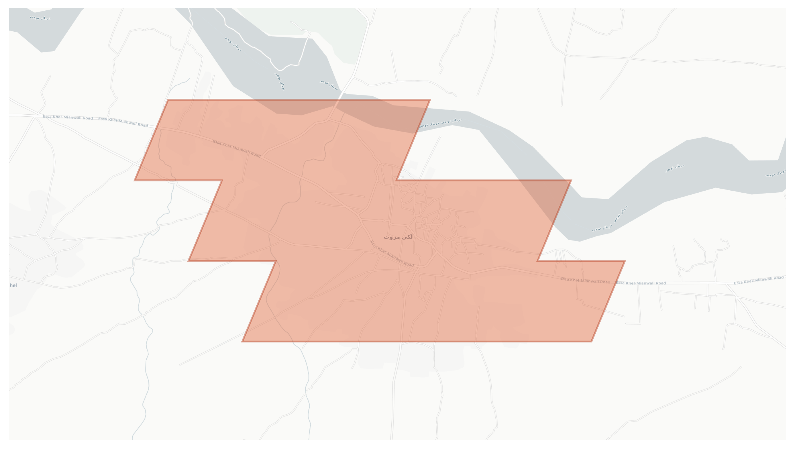 Lakki Marwat geographic map