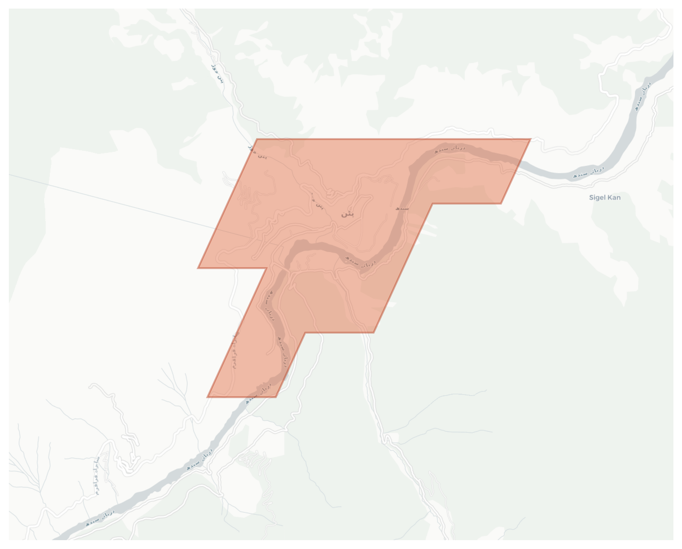 Pattan geographic map