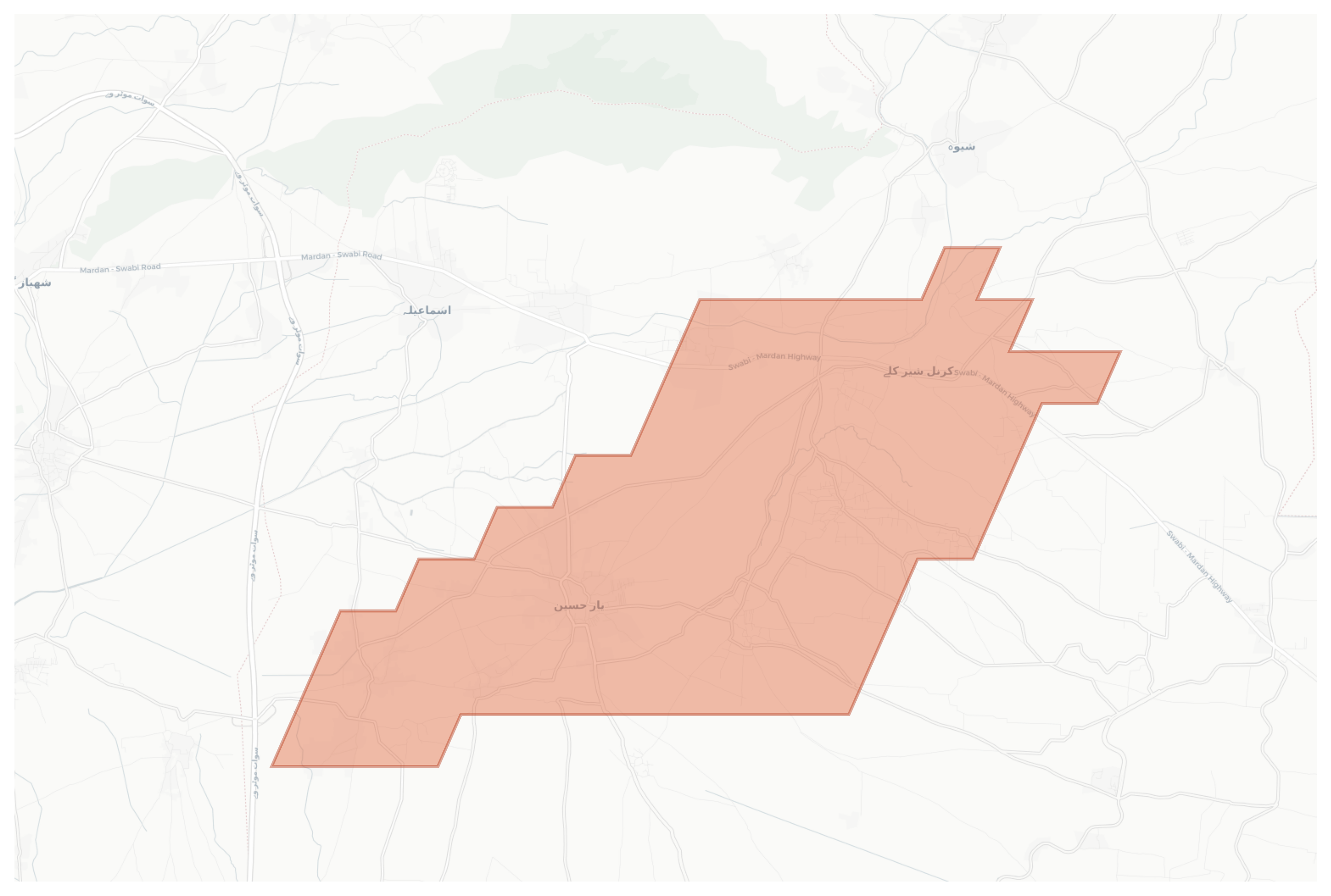 Yar Hussain geographic map