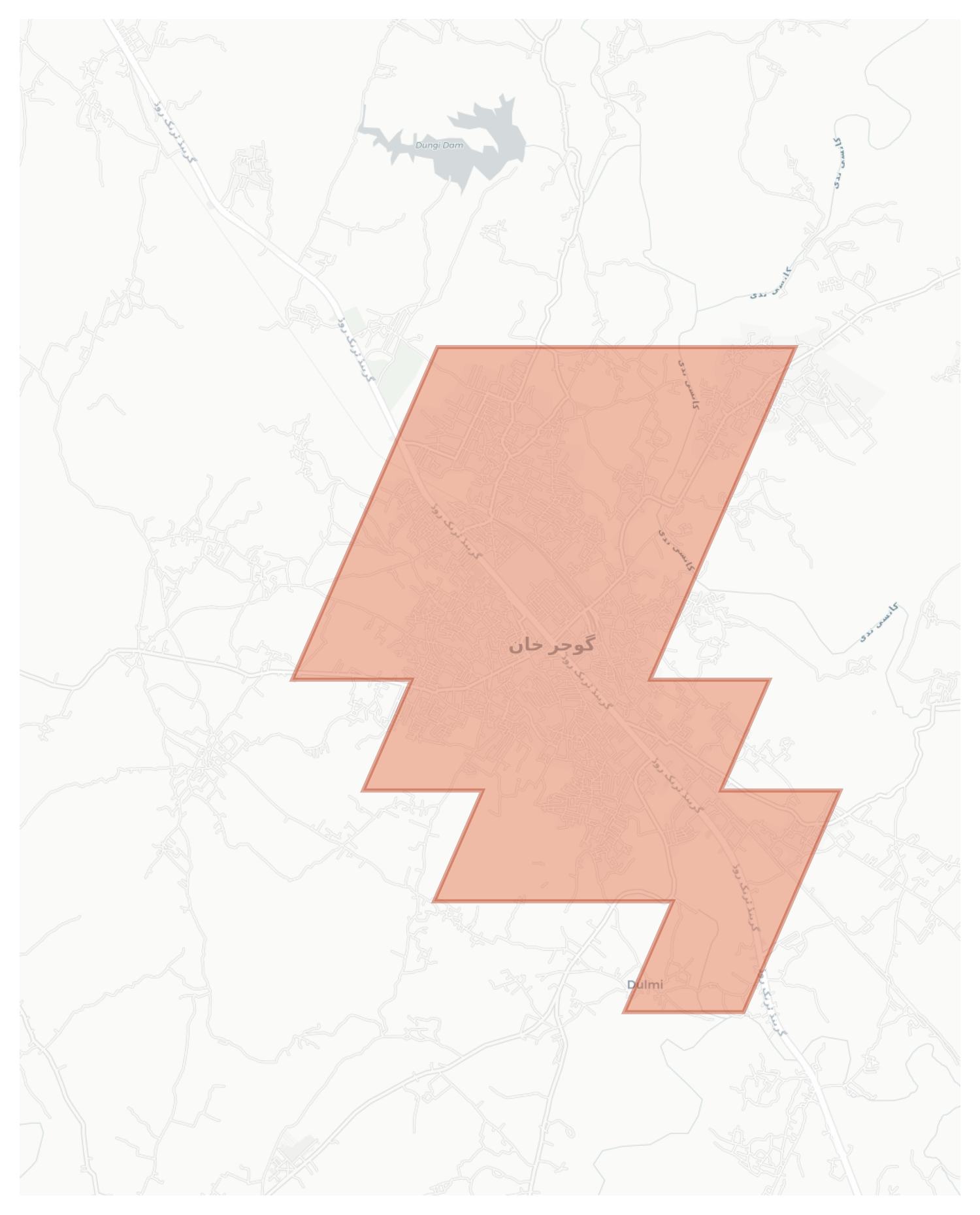 Gujar Khan geographic map