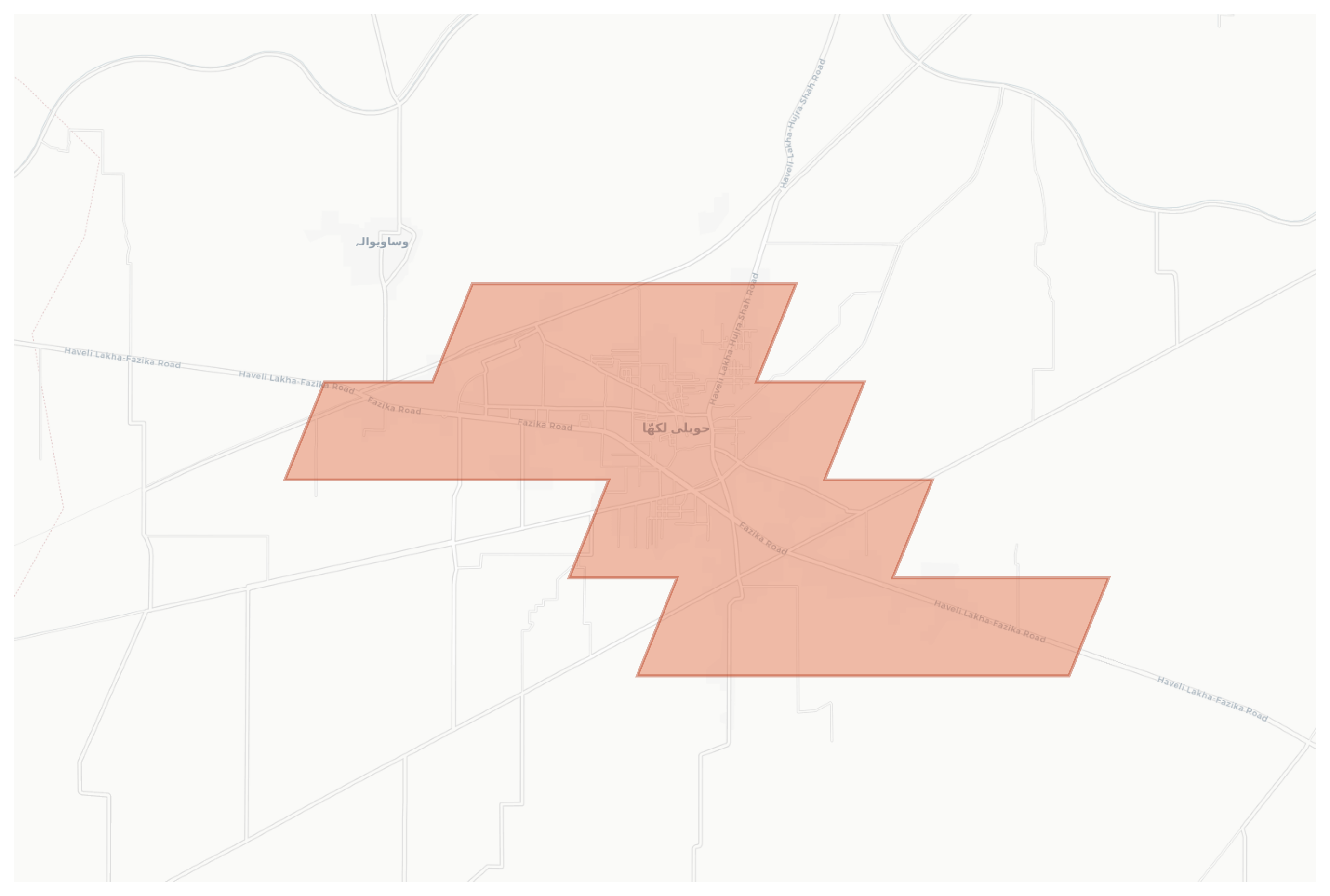 Haveli Lakha geographic map