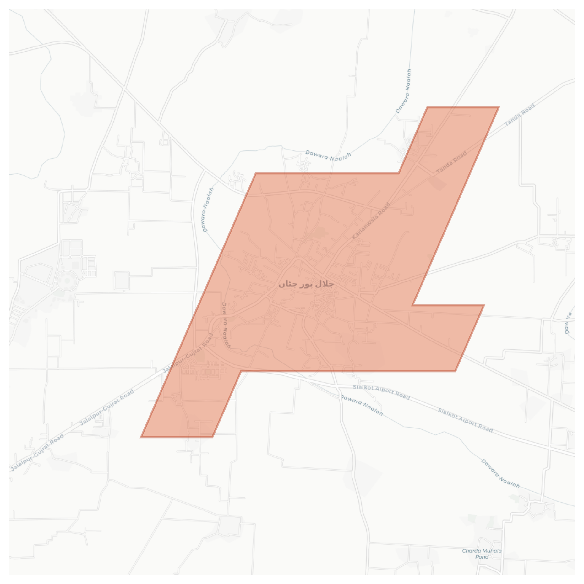 Jalalpur Jattan geographic map