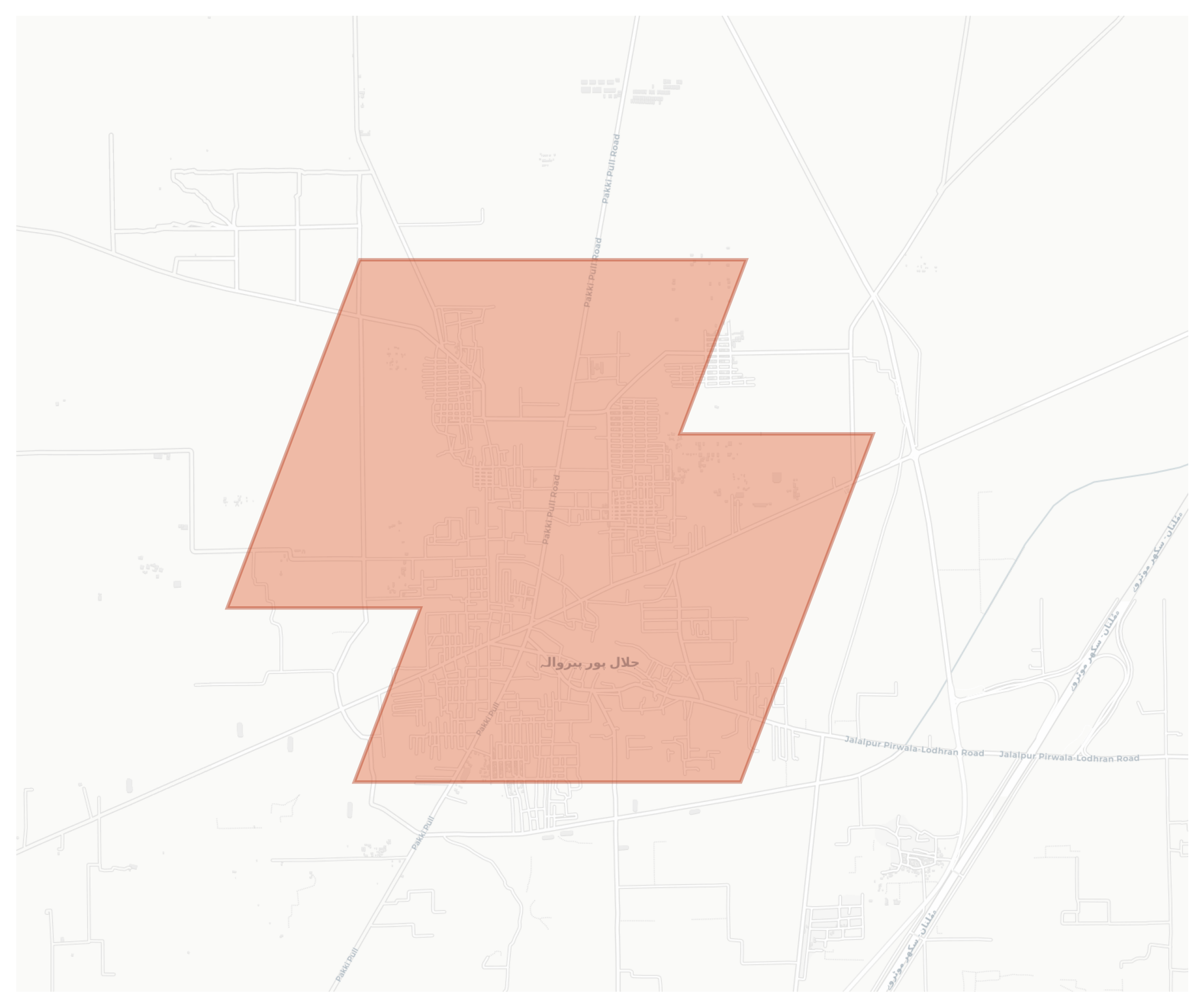 Jalalpur Pirwala geographic map