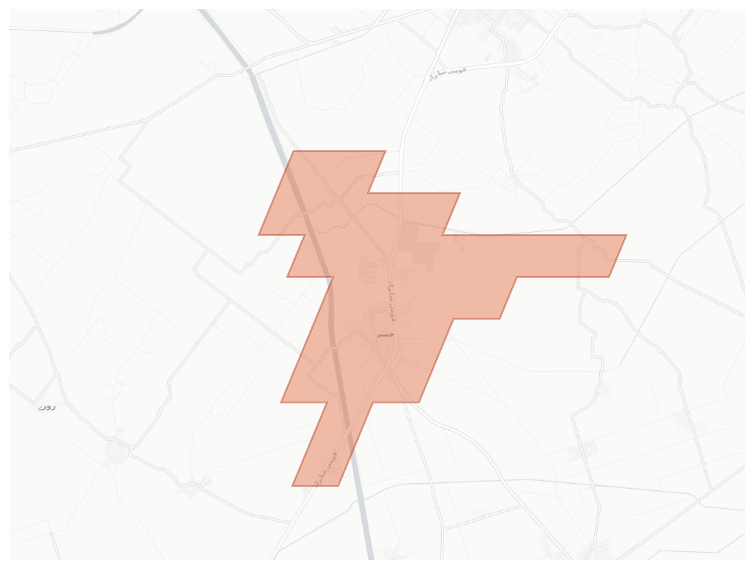 Khanke Mod geographic map