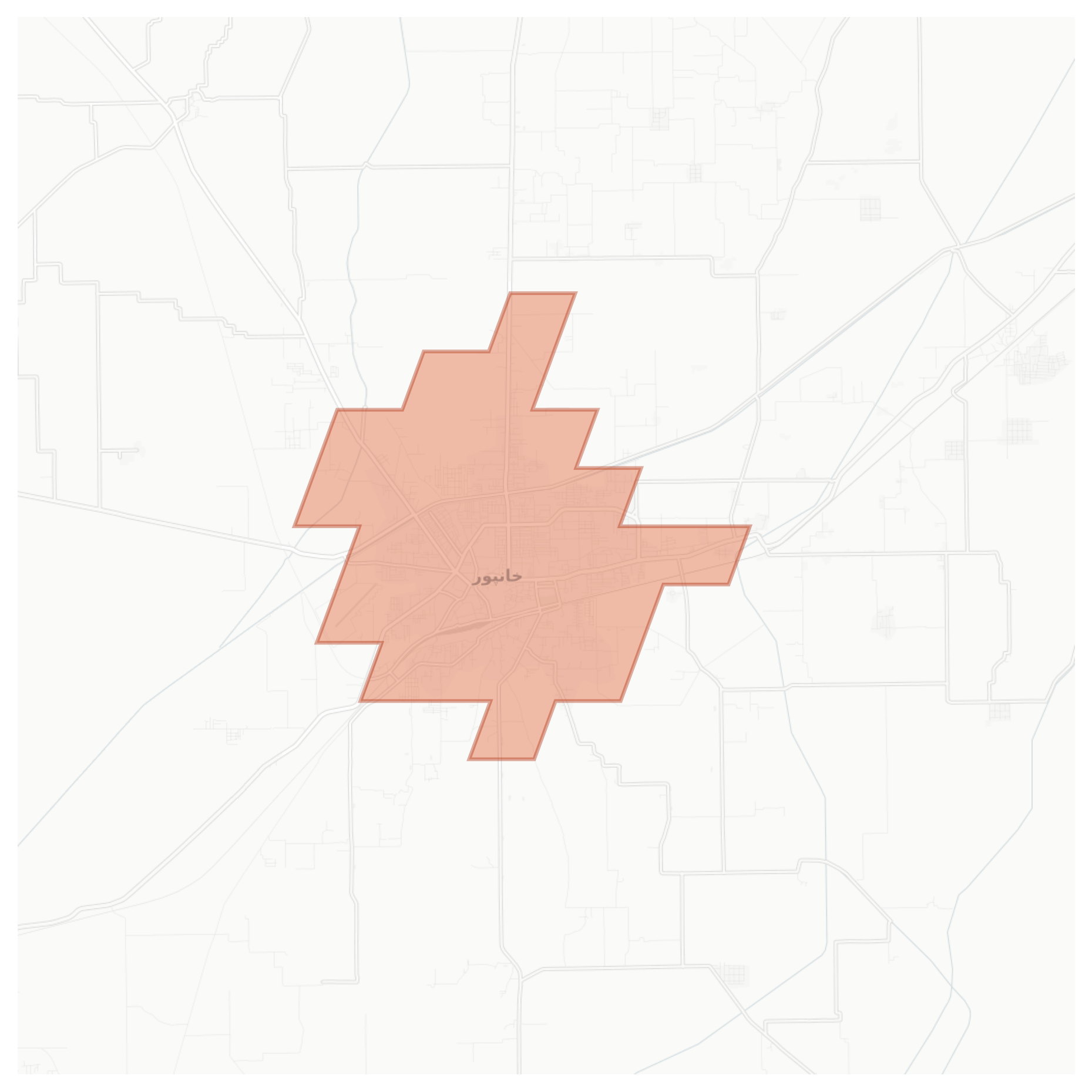 Khanpur geographic map