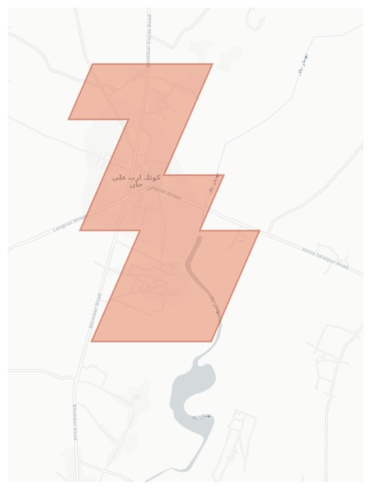 Kotla Arab Ali Khan geographic map