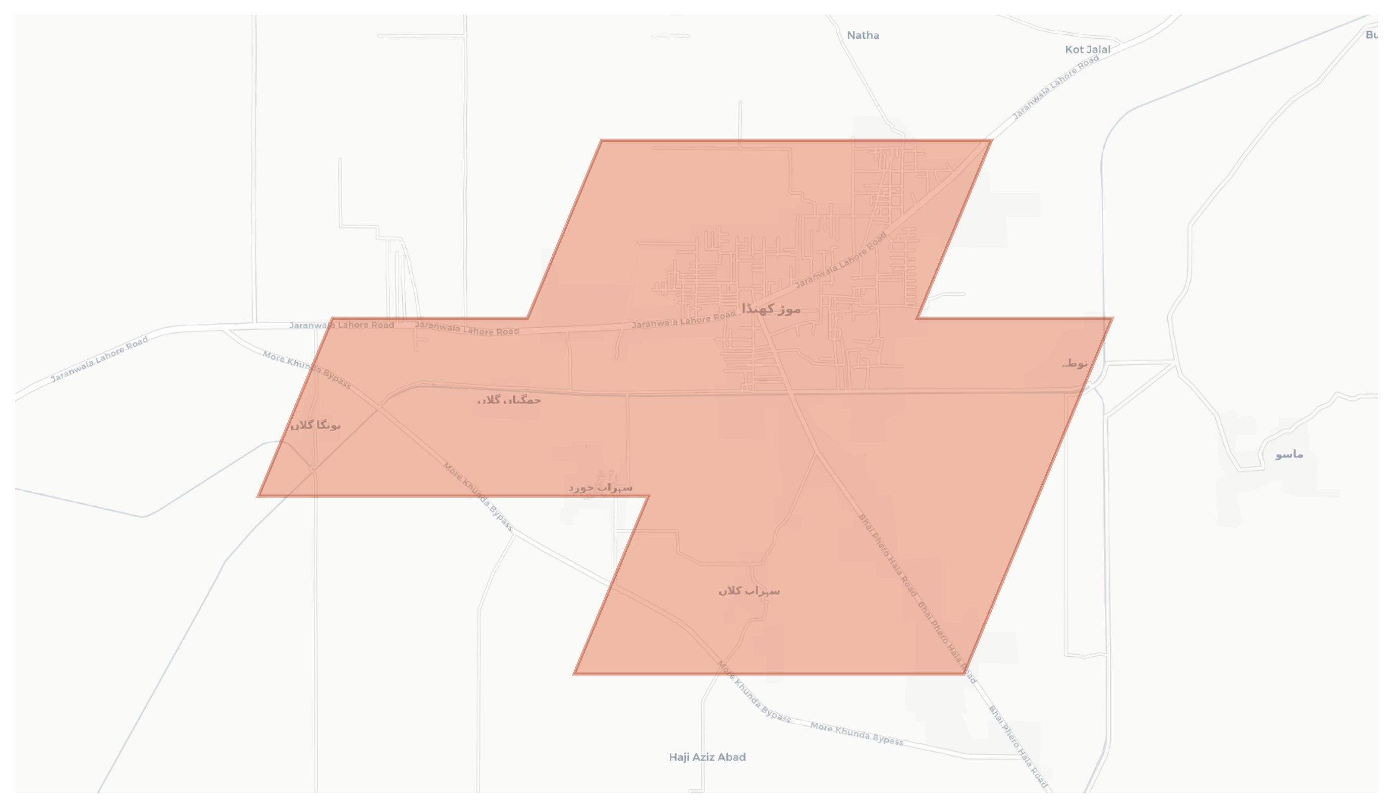 More Khunda geographic map