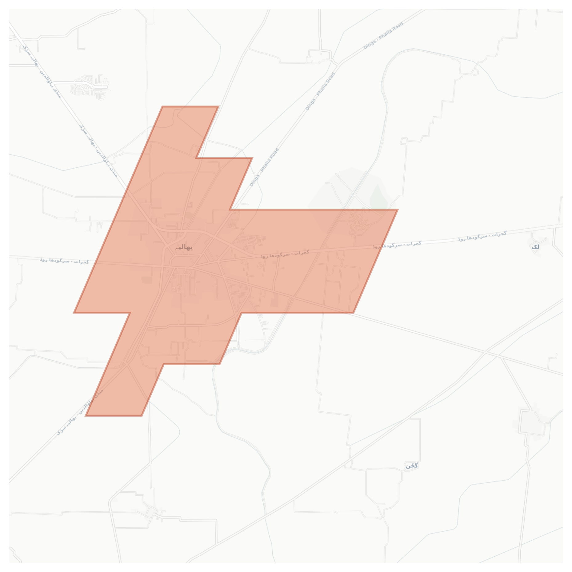 Phalia geographic map