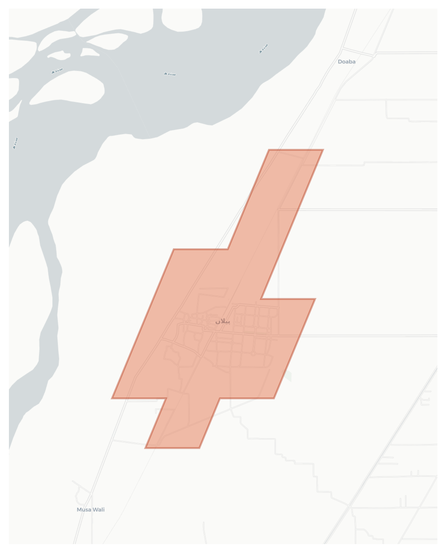 Piplan geographic map