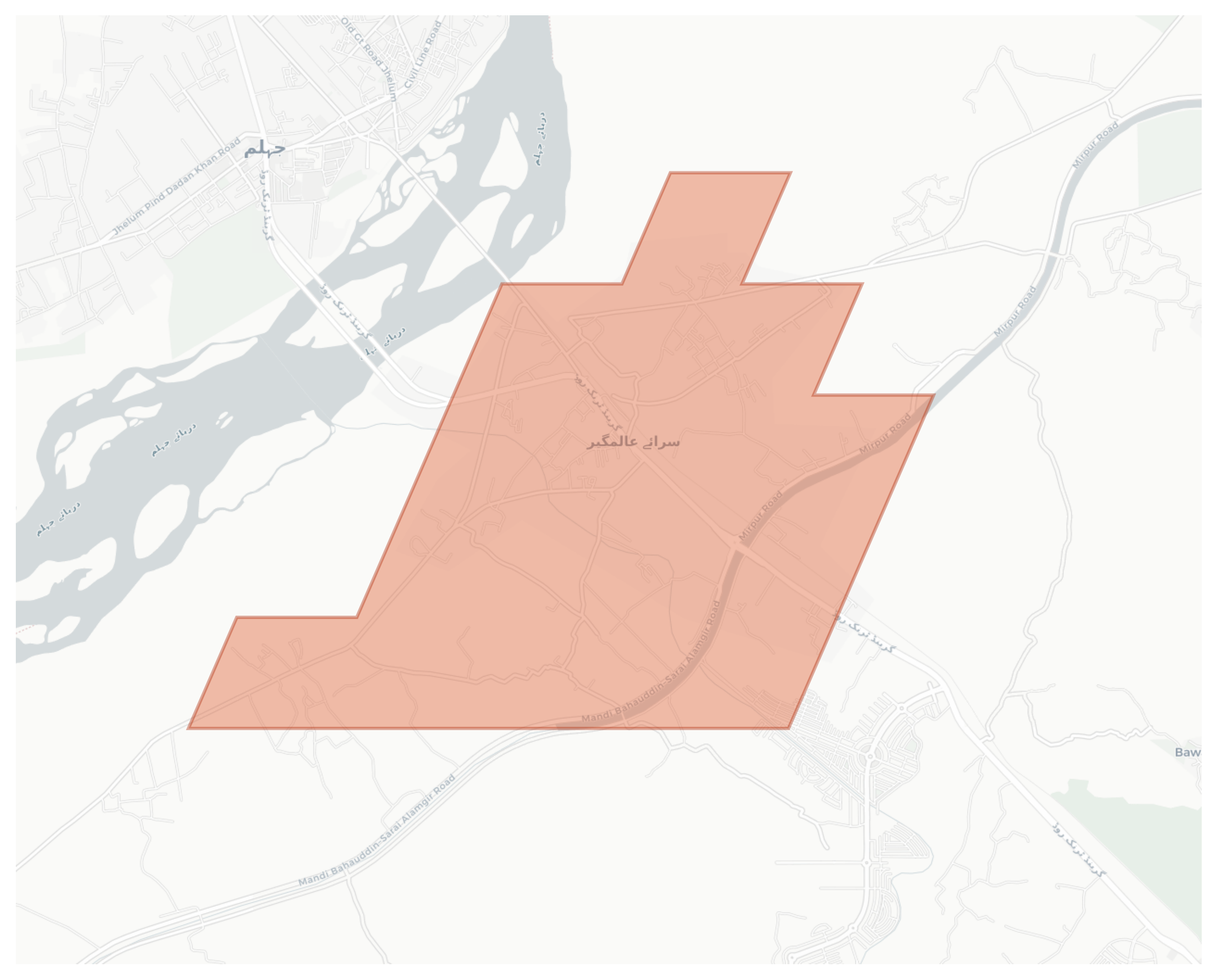 Sarai Alamgir geographic map