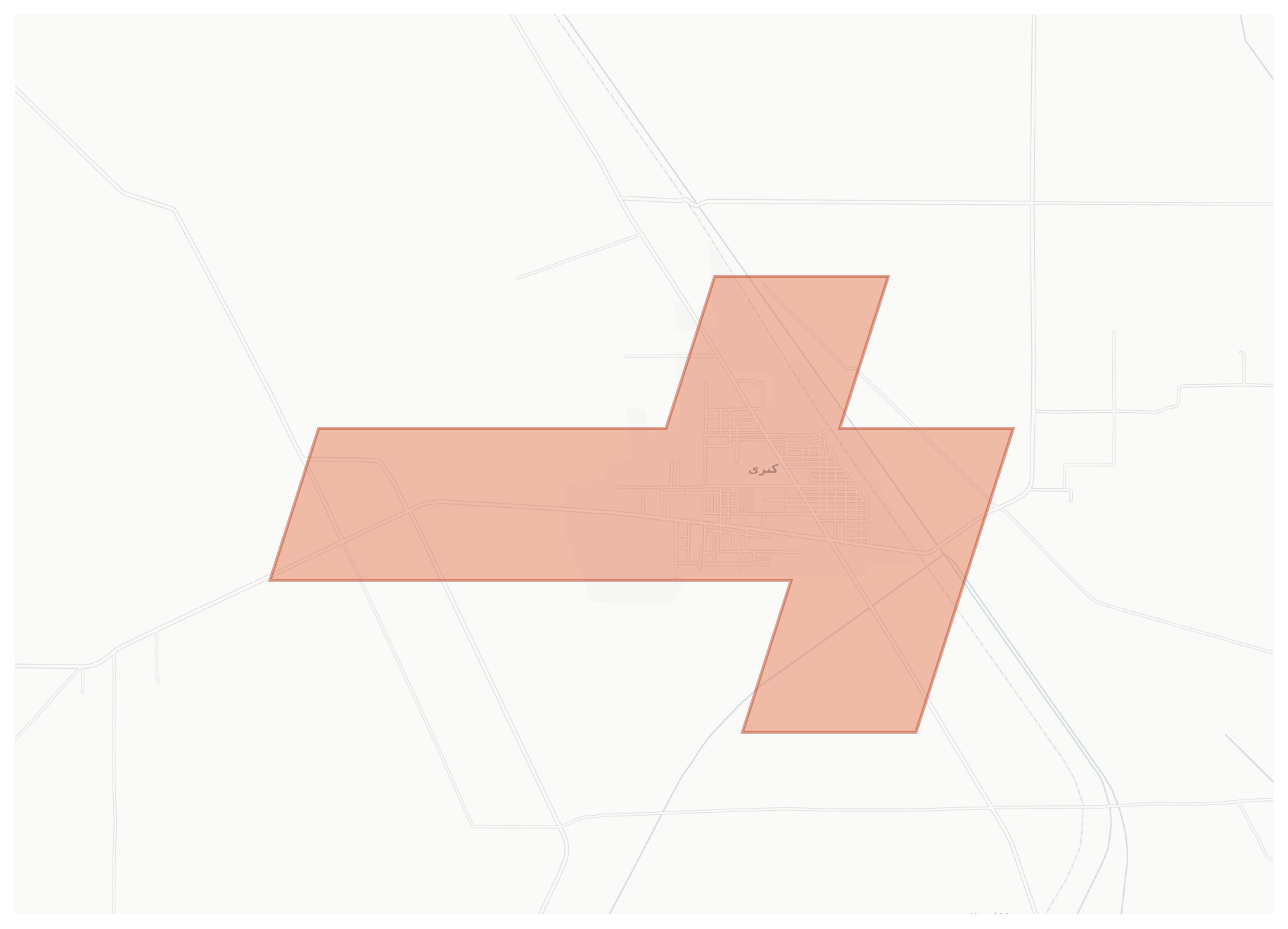 Kunri geographic map
