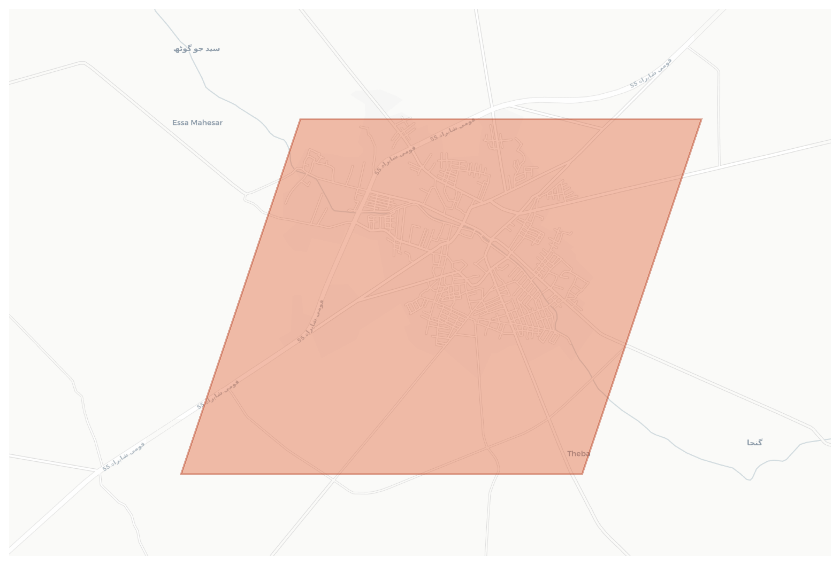 Mehar Taluka geographic map