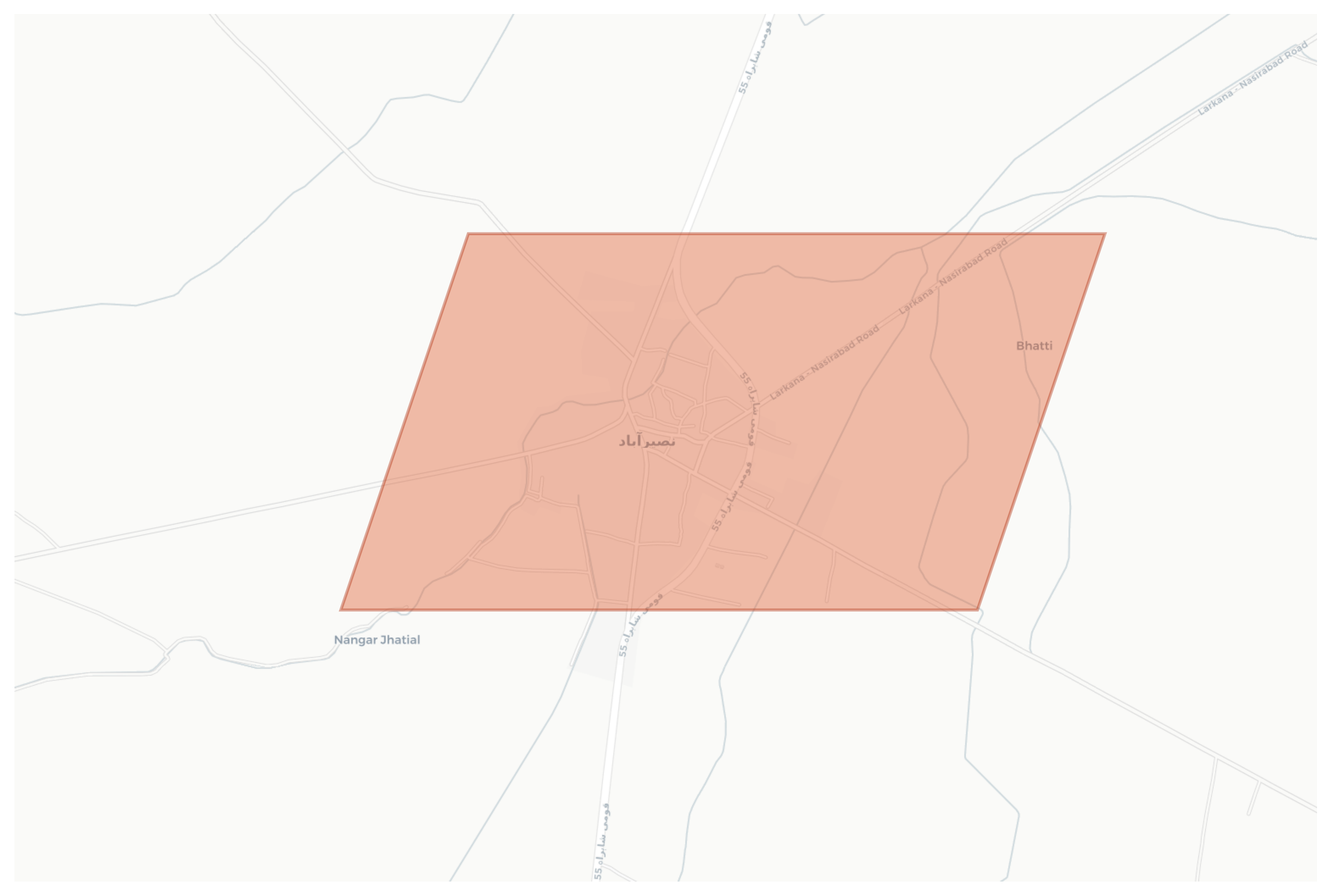 Nasirabad geographic map