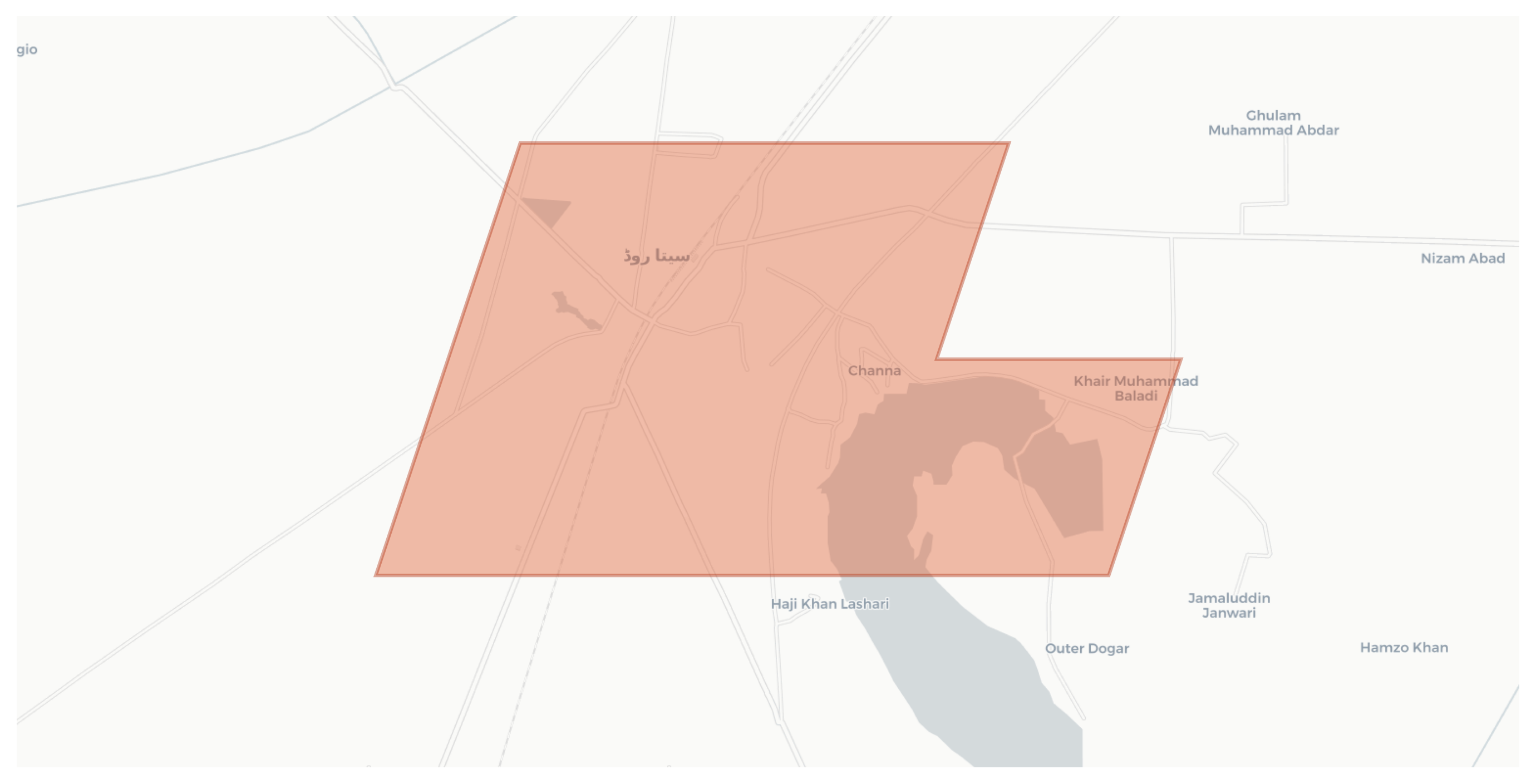 Sita Road geographic map