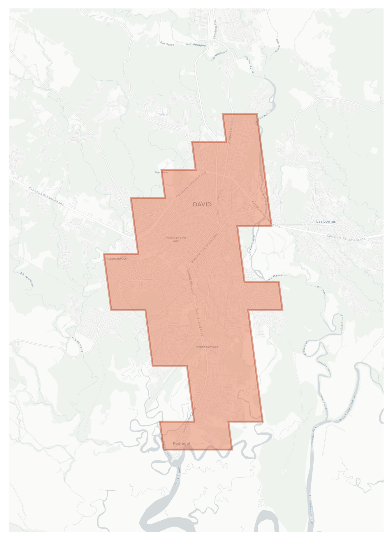 David geographic map
