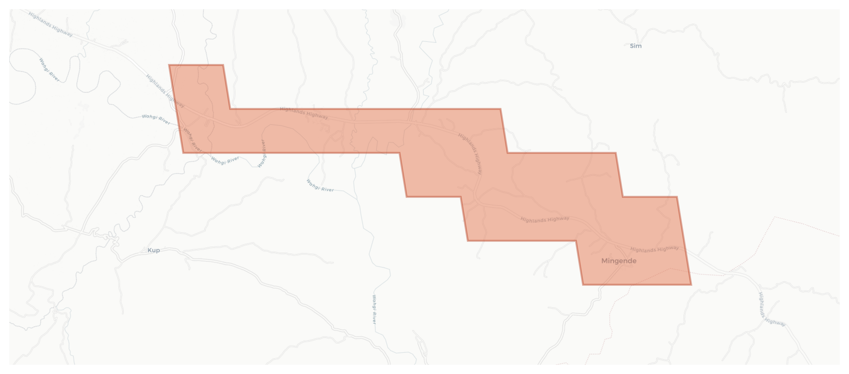 Ganigle geographic map