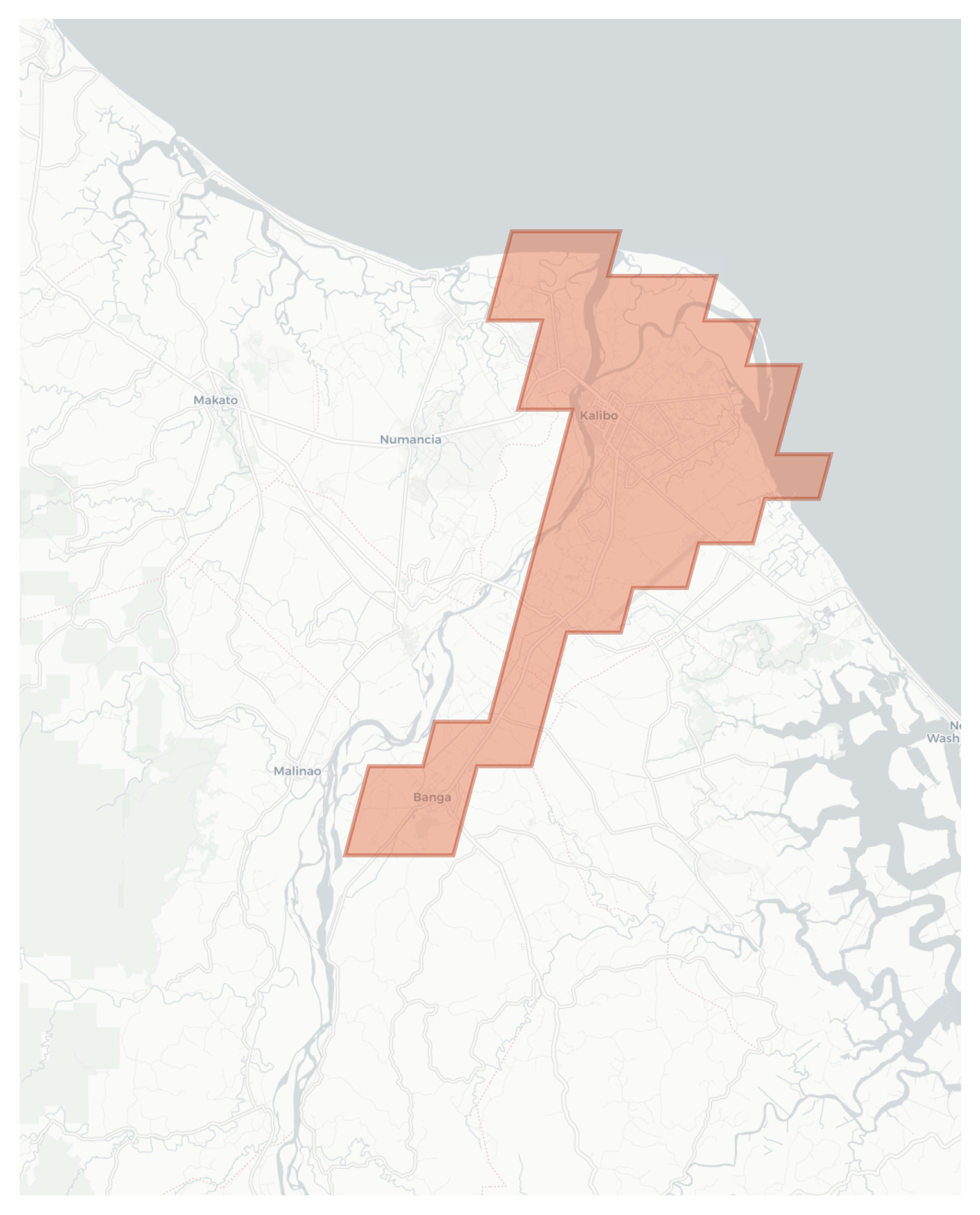 Kalibo geographic map