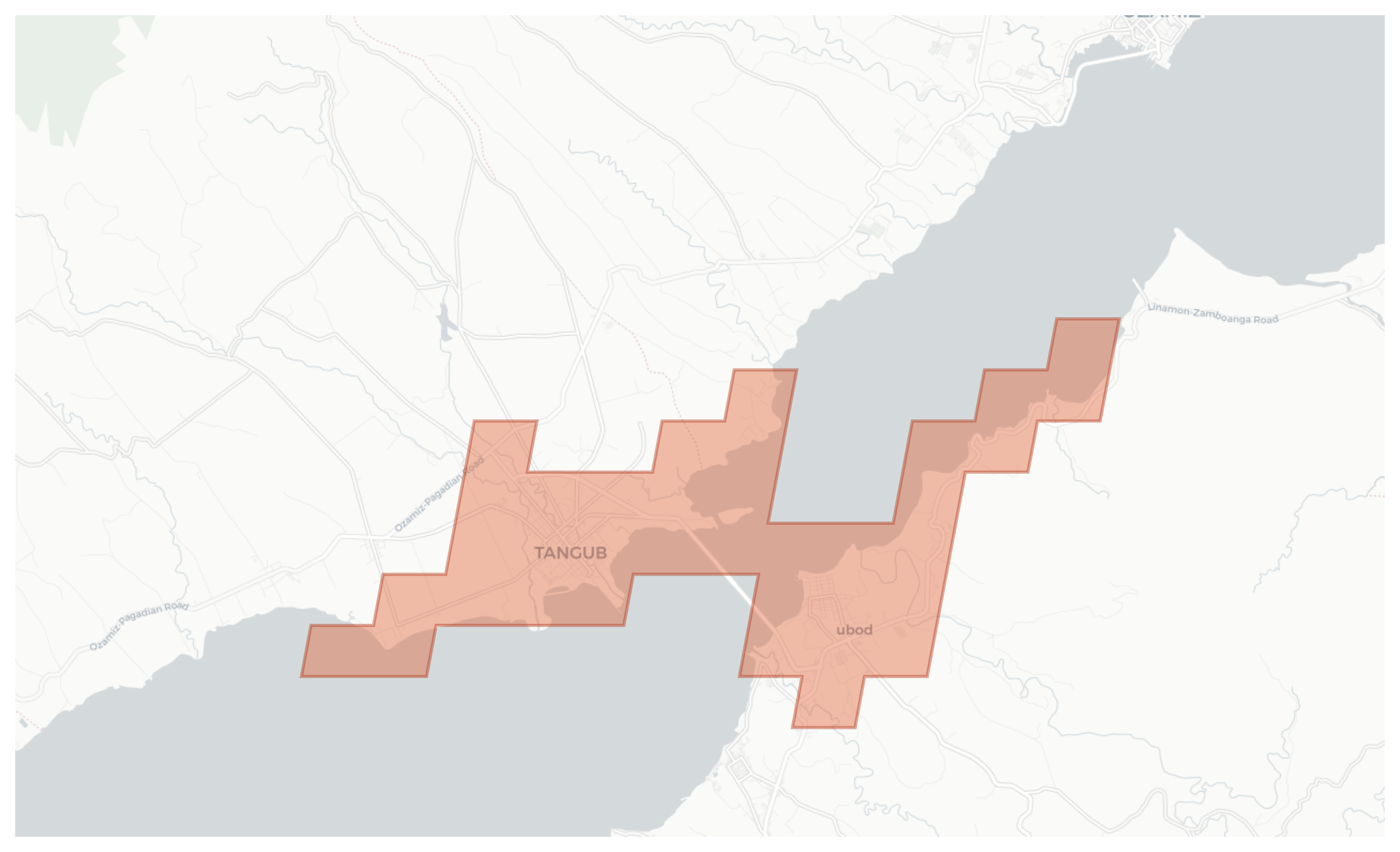 Tangub [Tubod] geographic map