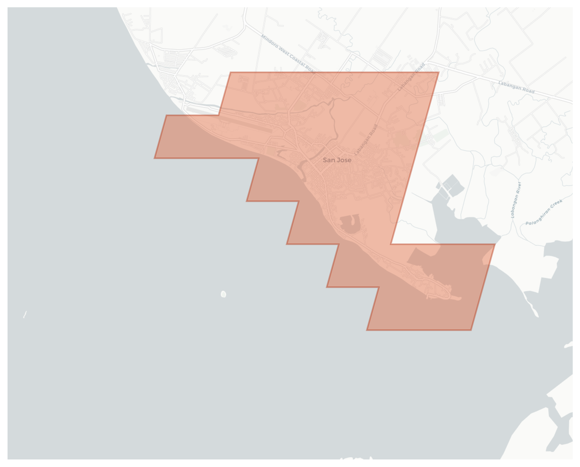San Jose geographic map
