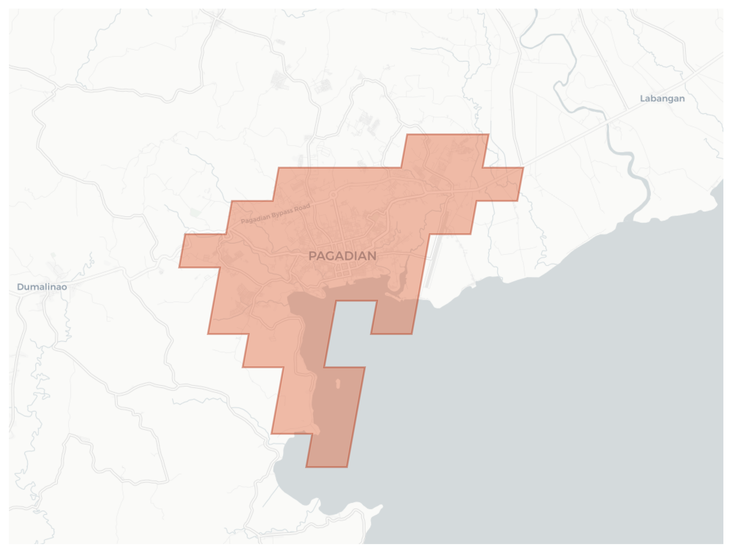 Pagadian geographic map