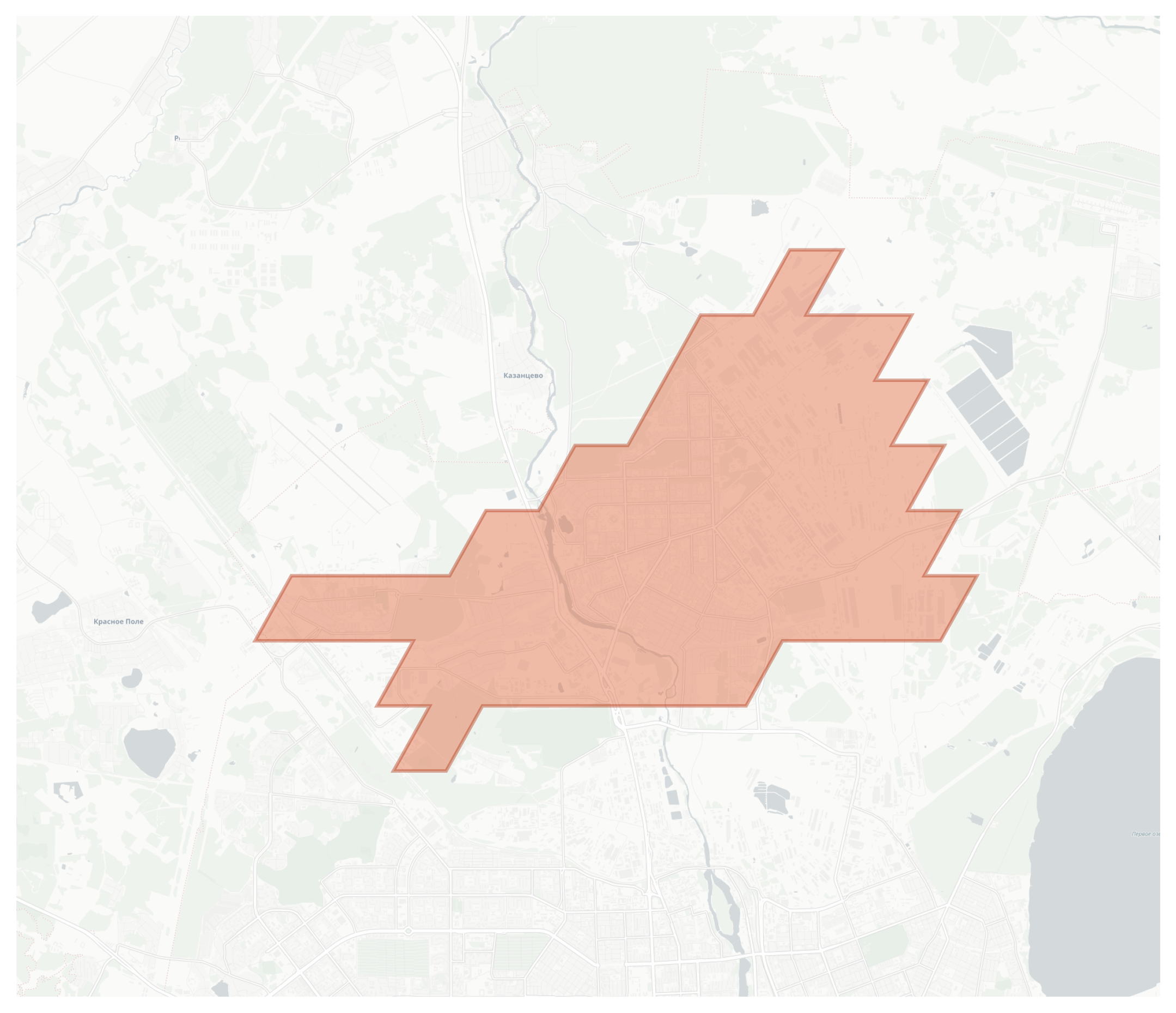 Metallurgicheskiy District geographic map