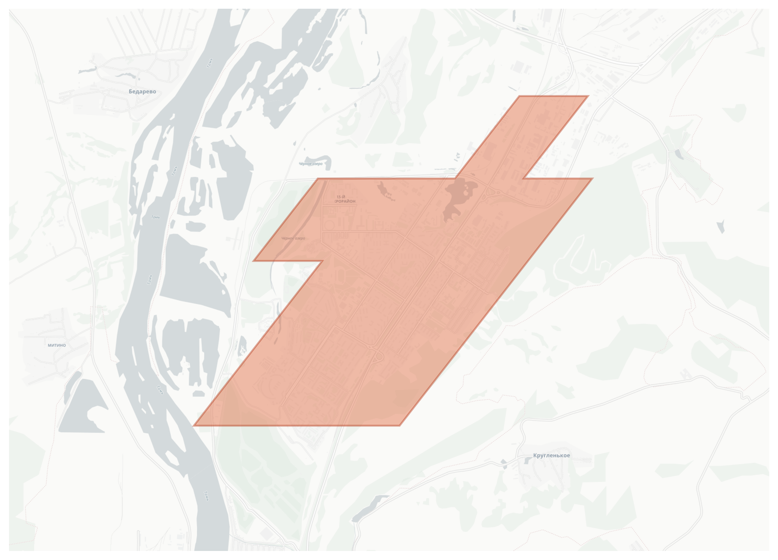 13-й микрорайон geographic map
