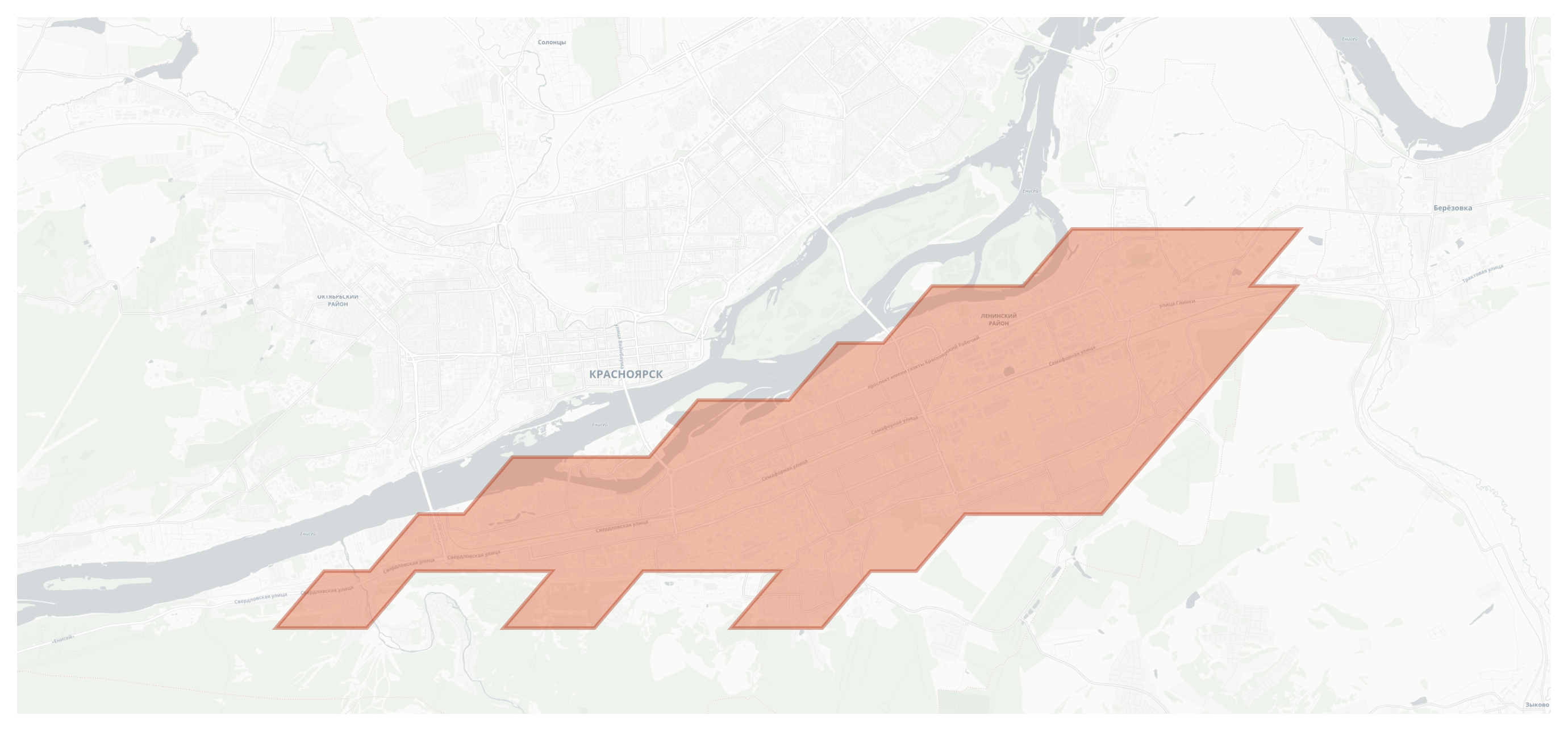 Rajon Swerdlowski geographic map