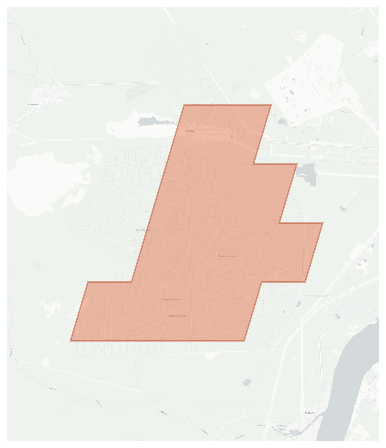 Дунай geographic map