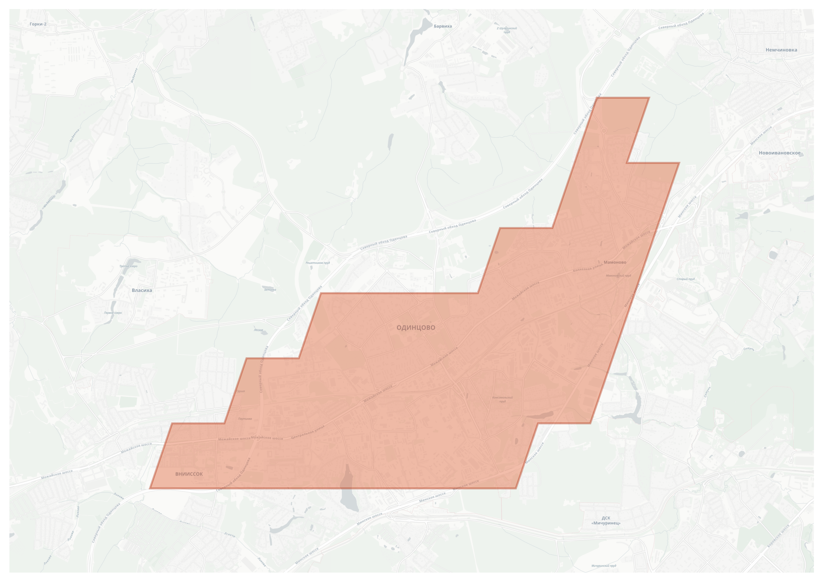 Odintsovo geographic map