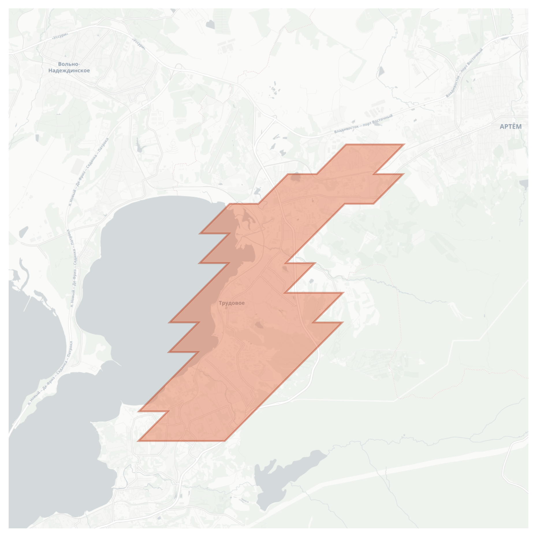 Трудовое geographic map