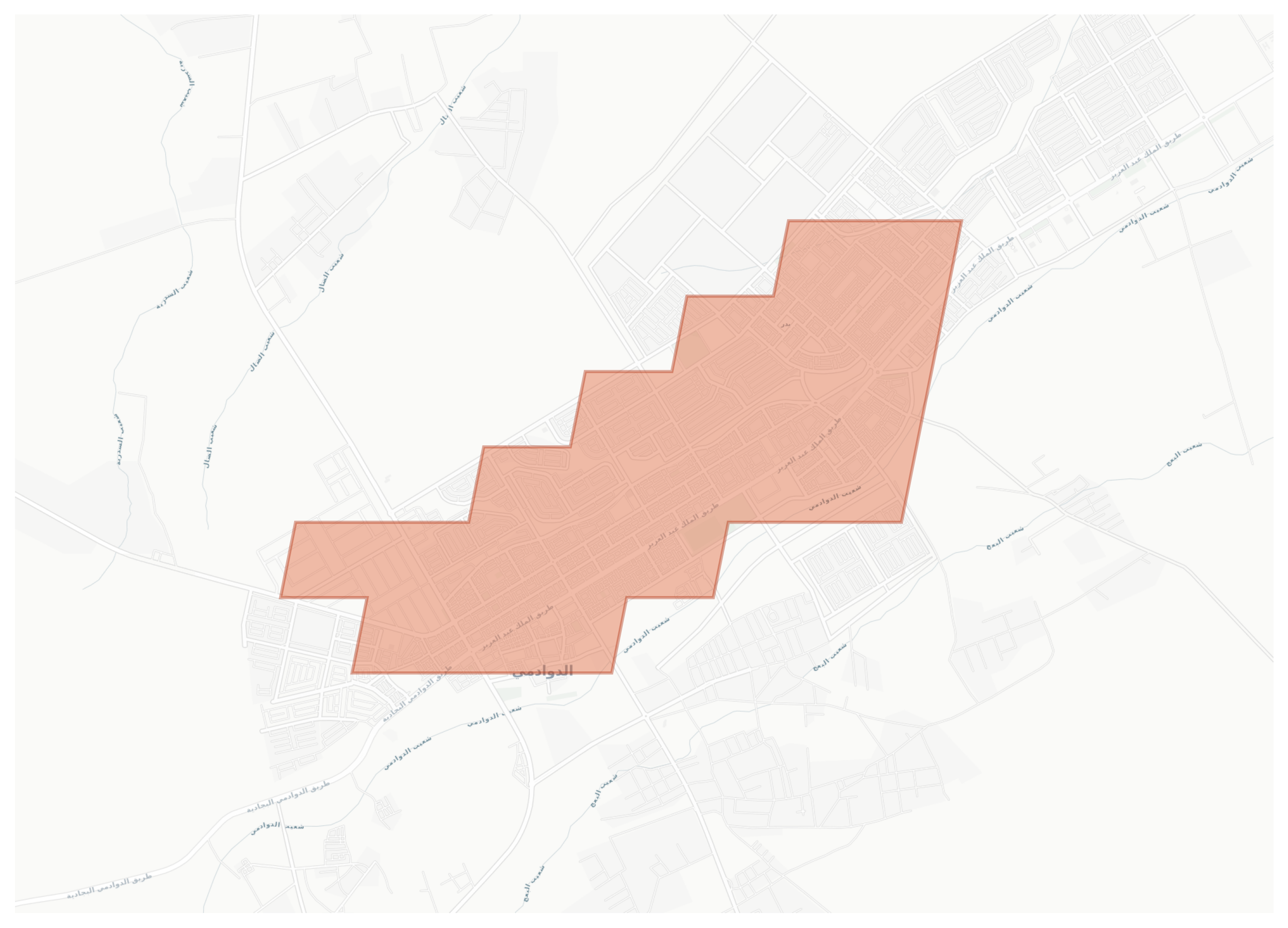 Ad Dawadimi geographic map