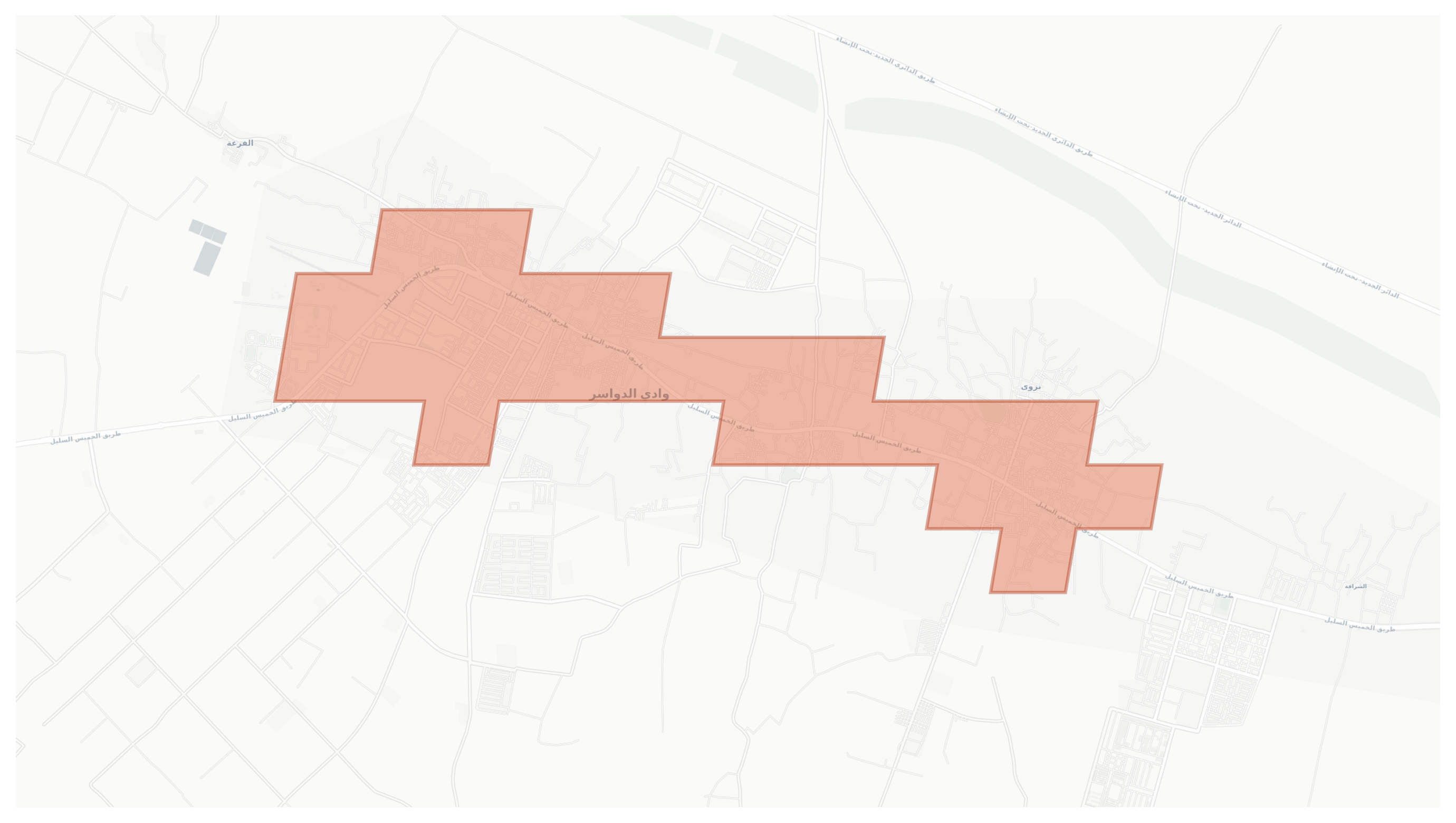 Wadi Ad Dawasir geographic map