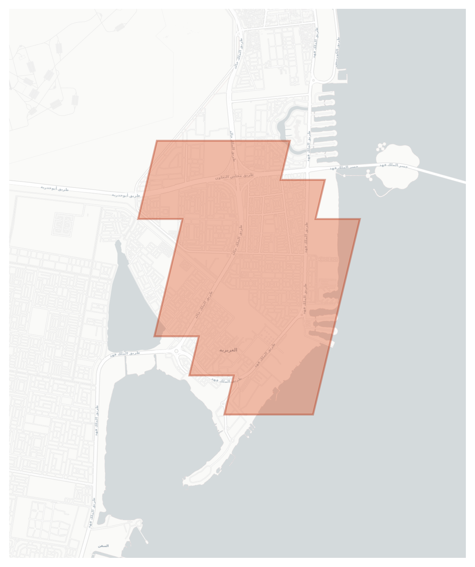 Al `Aziziyah geographic map