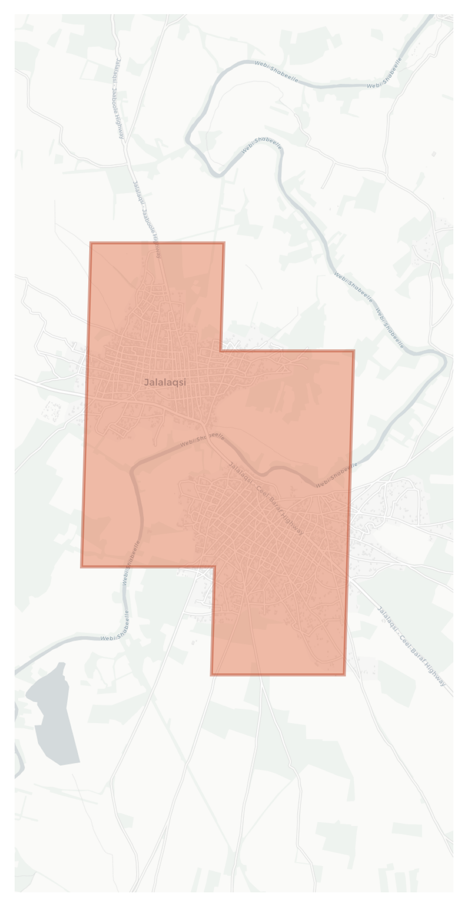 Jalalaqsi geographic map