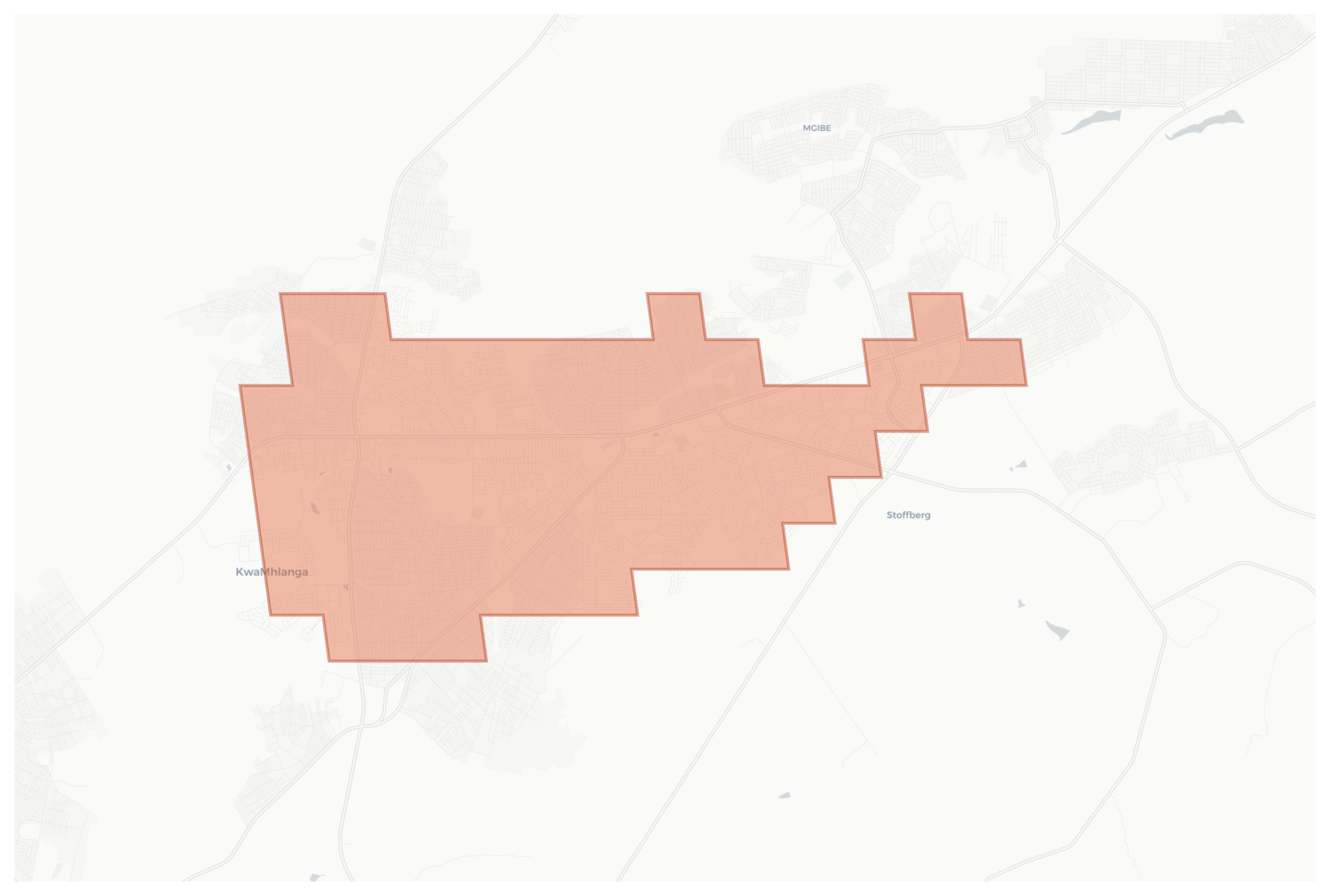 KwaMhlanga geographic map