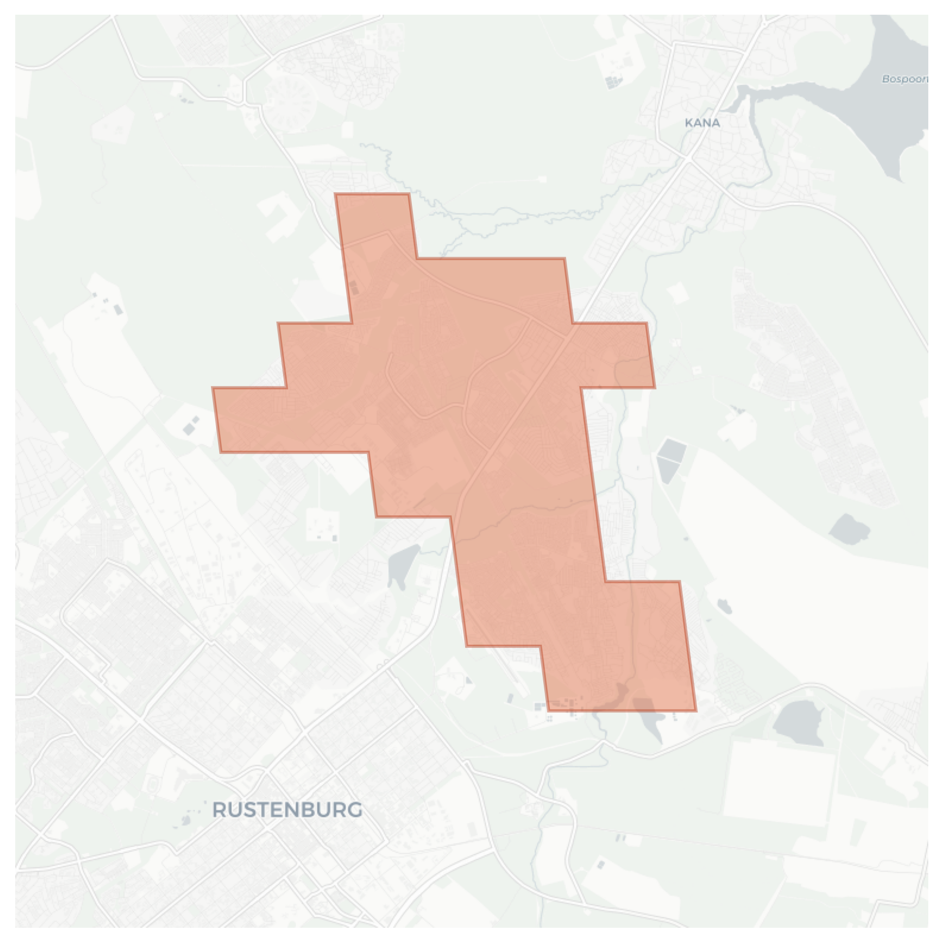 Paardekraal Ext 2 geographic map
