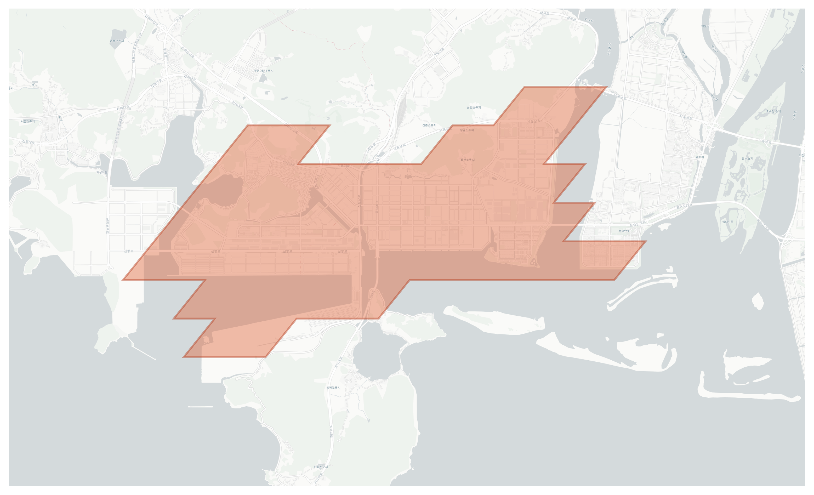 Cheongan-dong geographic map