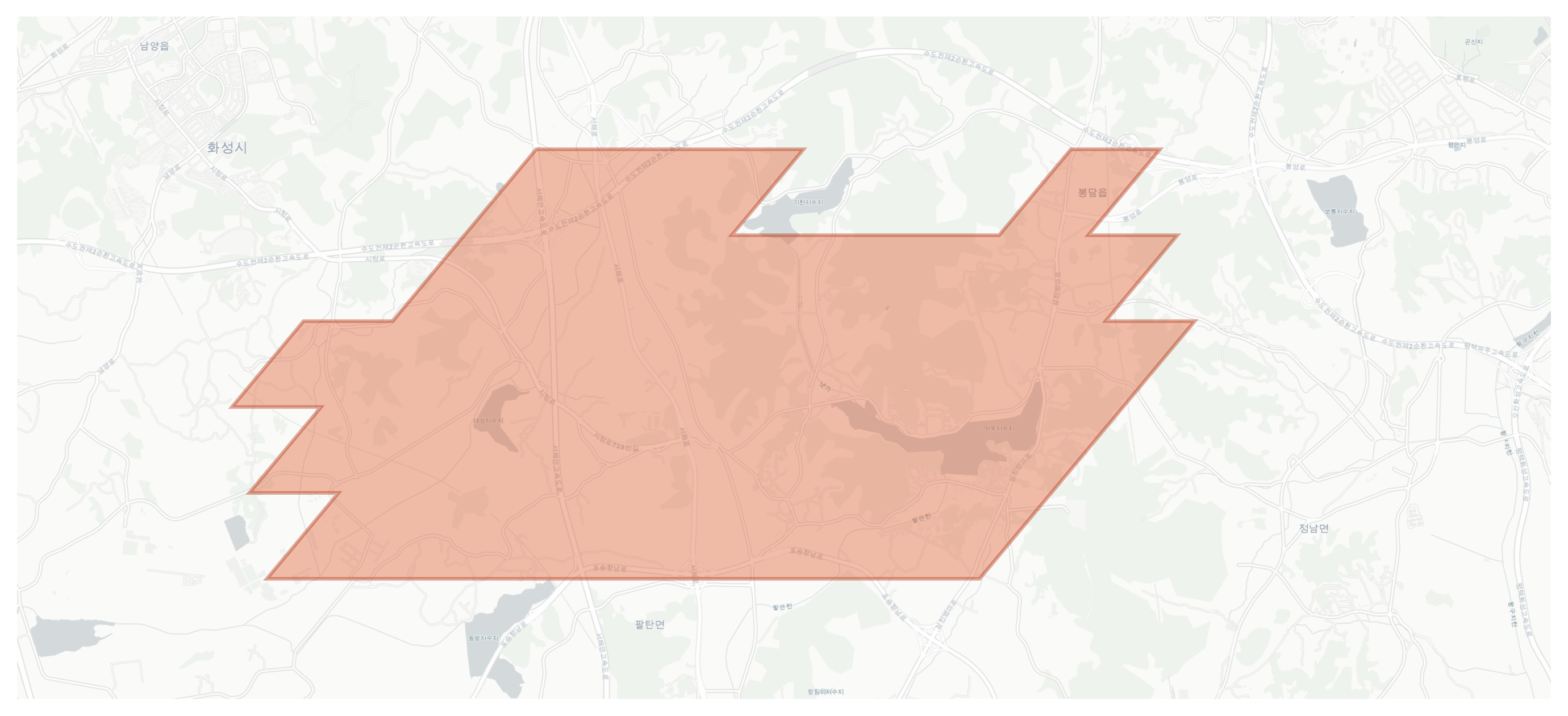 Bongdam geographic map